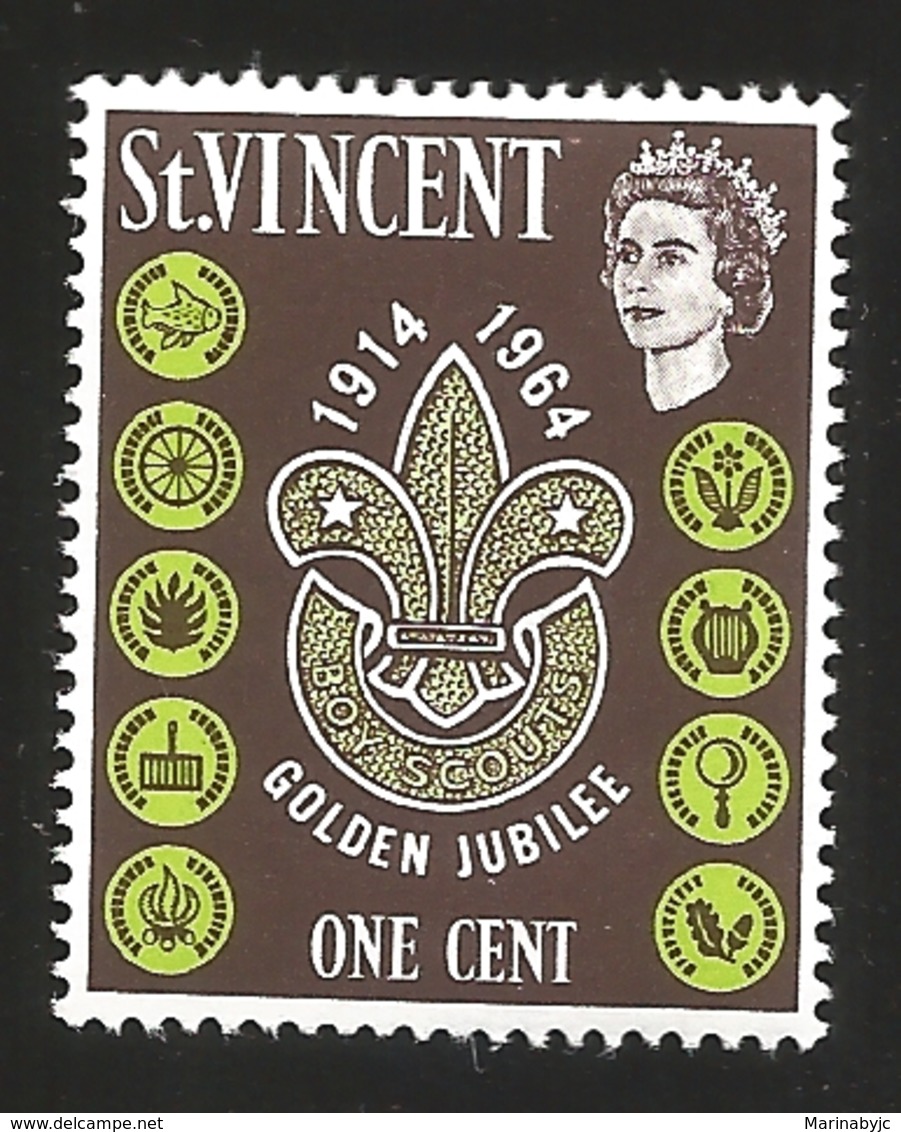 V) 1964 SAINT VINCENT, BOY SCOUTS, GOLDEN JUBILEE 1914-1964 - St.Vincent (1979-...)