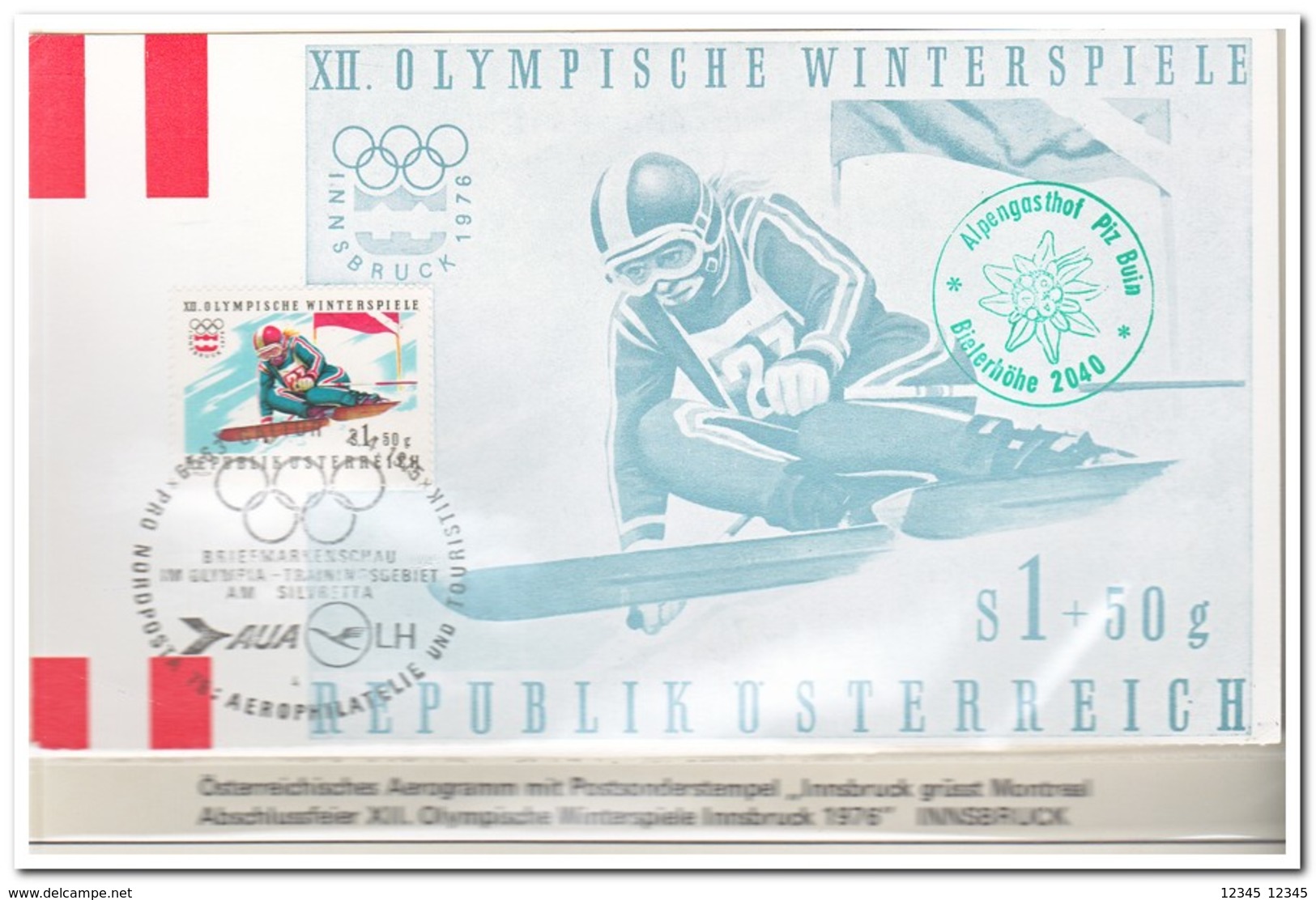 Oostenrijk 1976, Olympic Games - Winter 1976: Innsbruck