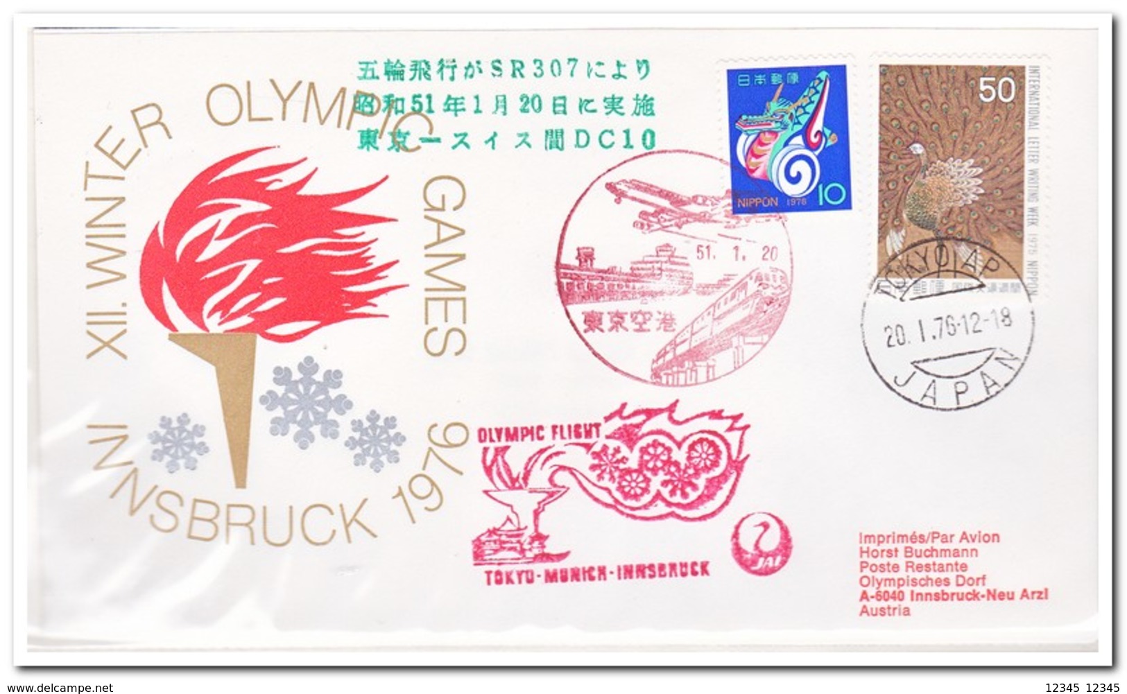 Japan 1976, Olympic Games - Winter 1976: Innsbruck