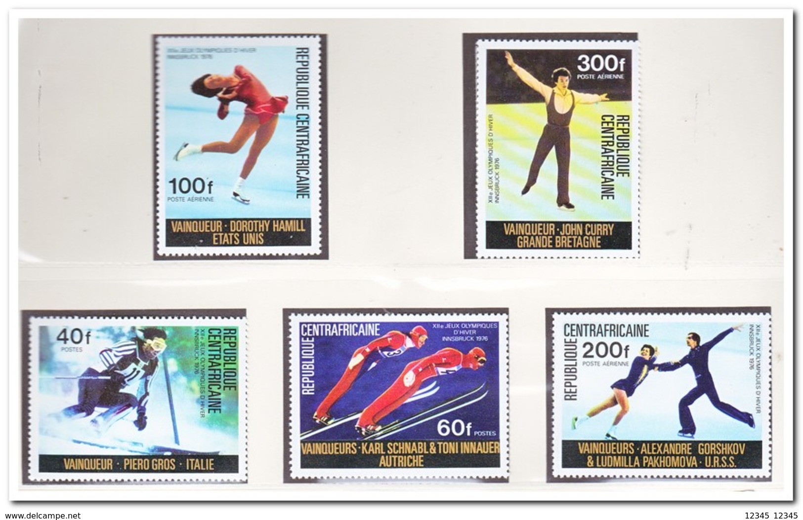 Centraal Afrika 1976,postfris MNH, Olympic Games - Central African Republic