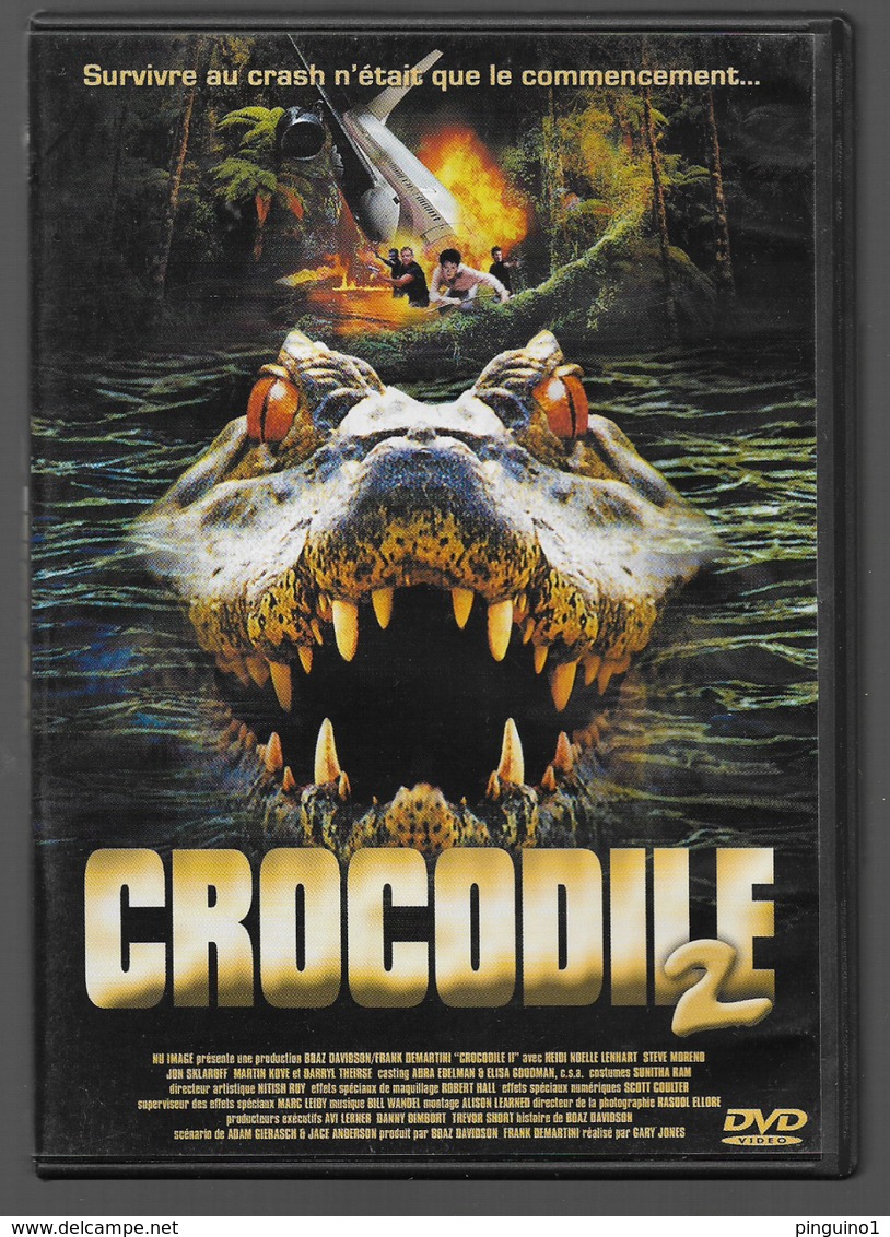 DVD Crocodile 2 - Acción, Aventura