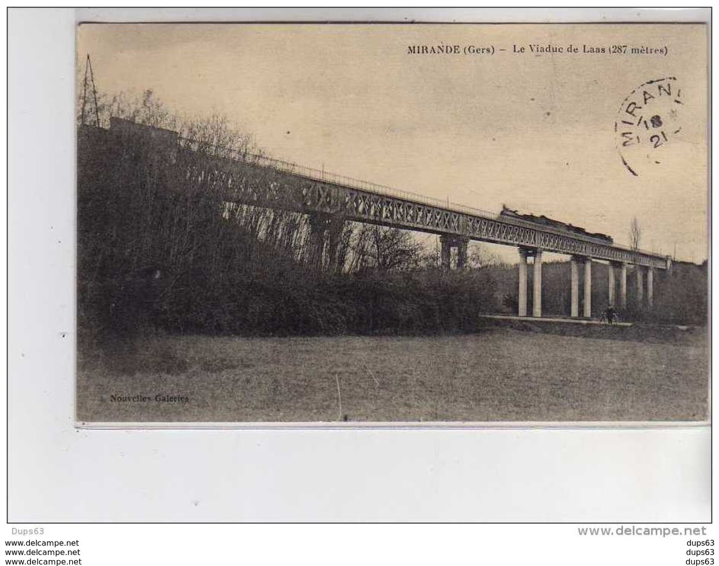 MIRANDE - Le Viaduc De Laas - Très Bon état - Mirande