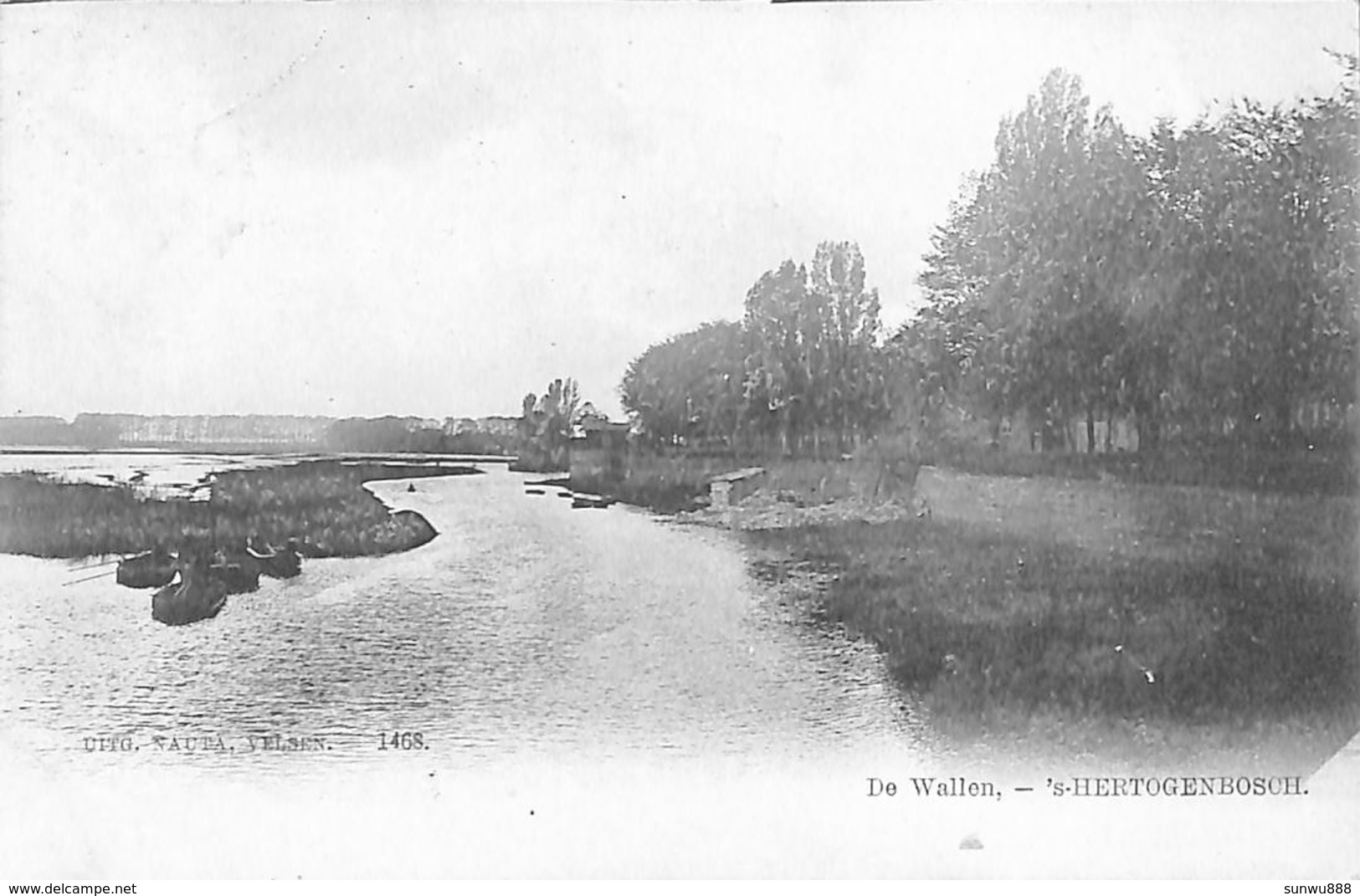 's- Hertogenbosch - De Wallen (Uitg. Nauta, Velsen 1906) - 's-Hertogenbosch