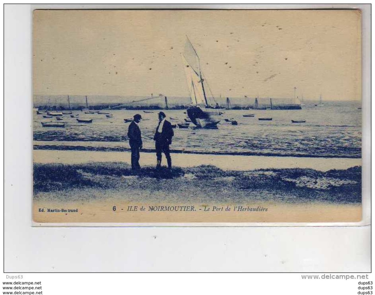 ILE DE NOIRMOUTIER - Le Port De L'Herbaudière - Très Bon état - Ile De Noirmoutier