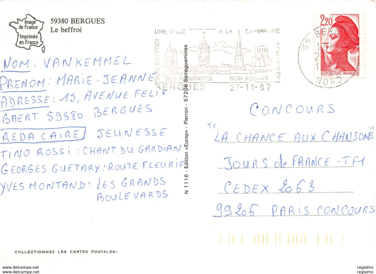 59-BERGUES-N°095-A/0077 - Bergues