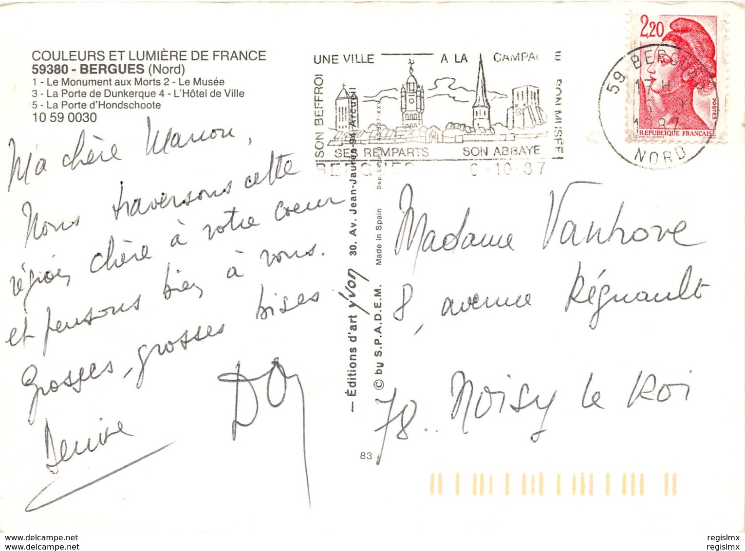 59-BERGUES-N°095-A/0081 - Bergues