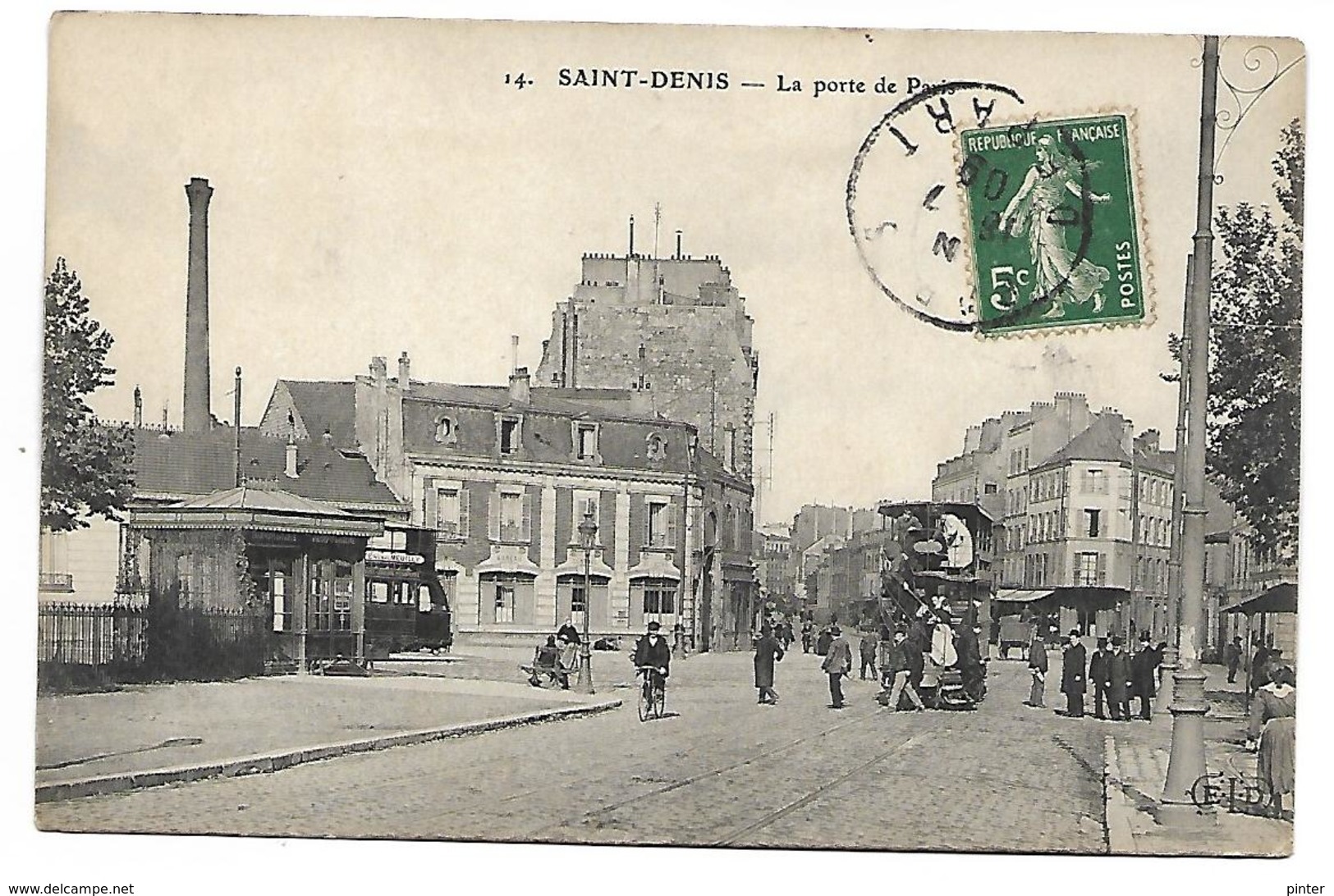 SAINT DENIS - La Porte De Paris - Tramway - Saint Denis