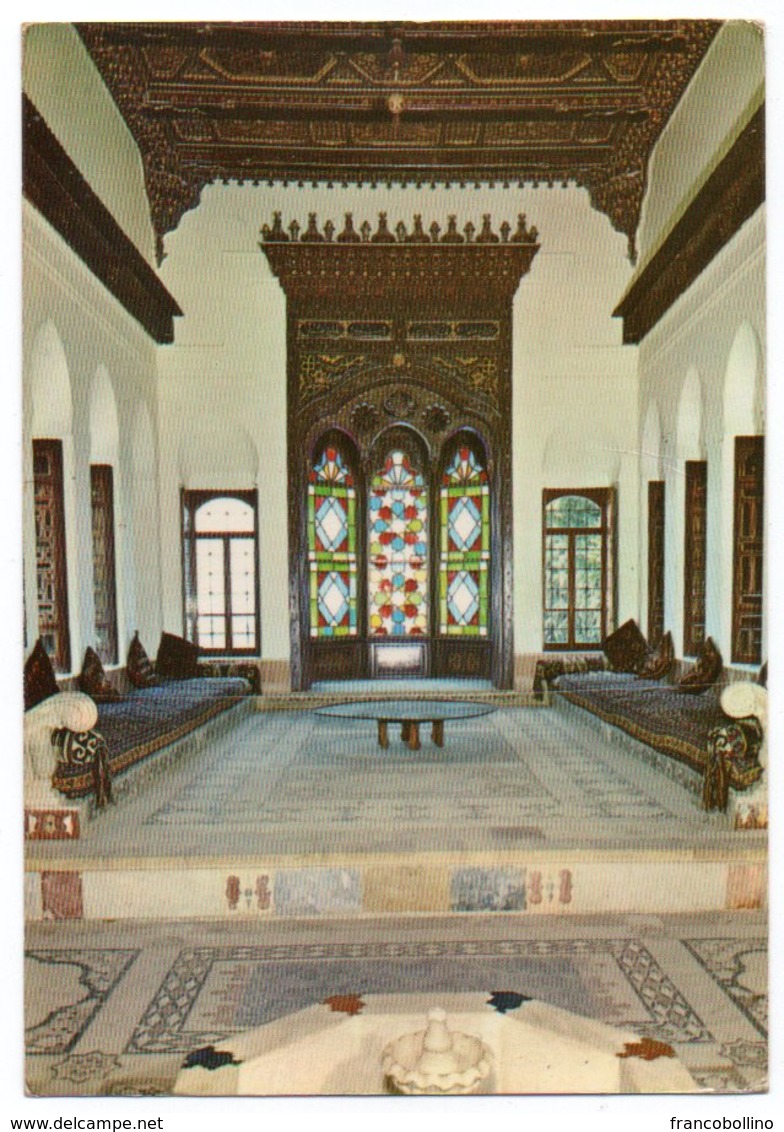 LIBAN/LEBANON - BEIT-ED-DINE - EMIR BECHIR'S ROOM / THEMATIC STAMPS-COSTUMES / ARCHITECTURE - Libano