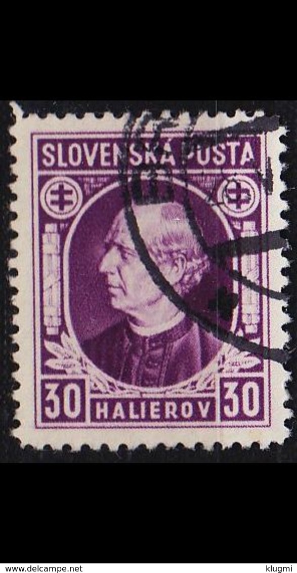 SLOWAKEI SLOVENSKO [1939] MiNr 0038 XA ( O/used ) - Oblitérés