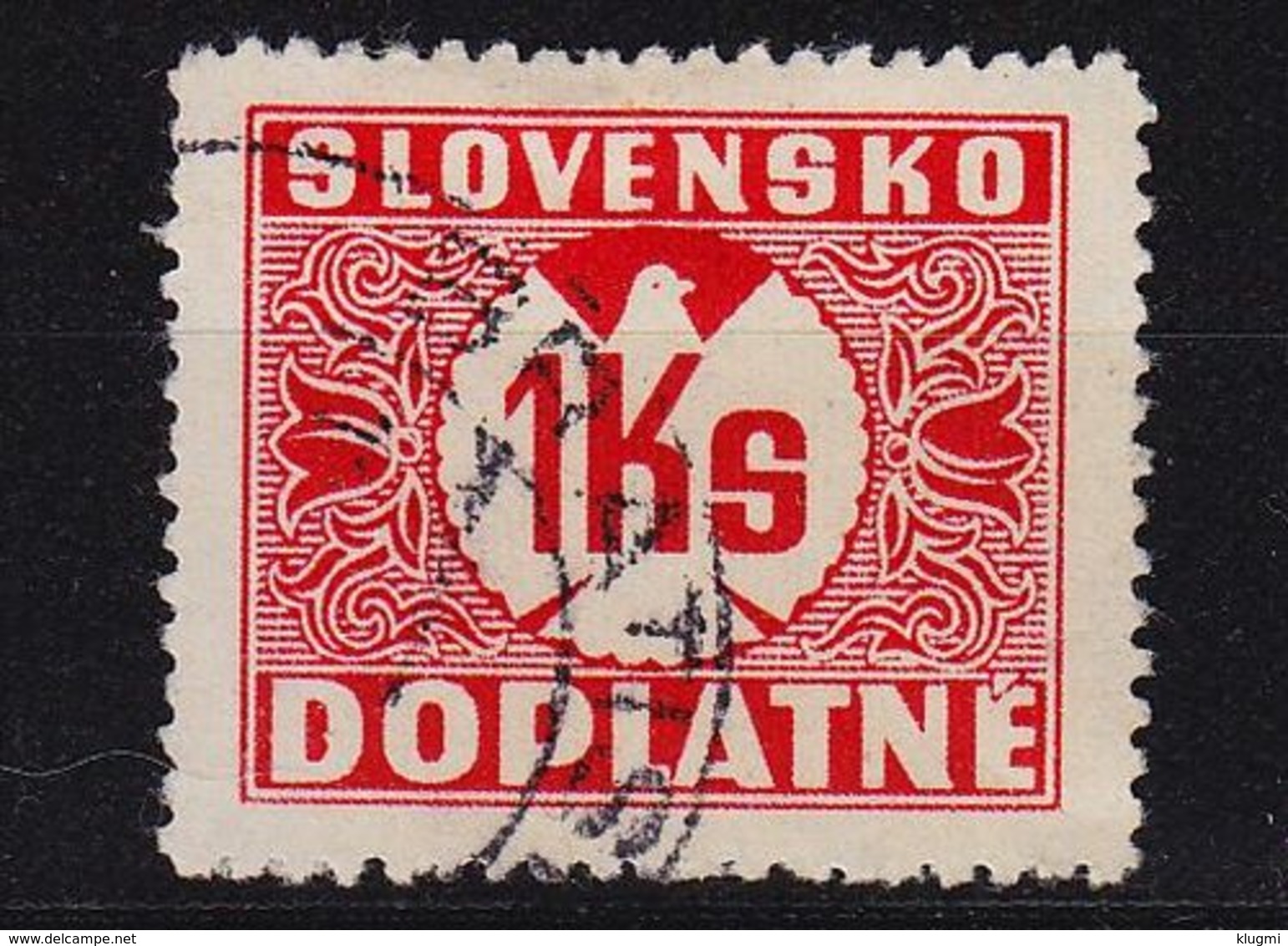 SLOWAKEI SLOVENSKO [Porto] MiNr 0008 ( O/used ) - Sonstige & Ohne Zuordnung