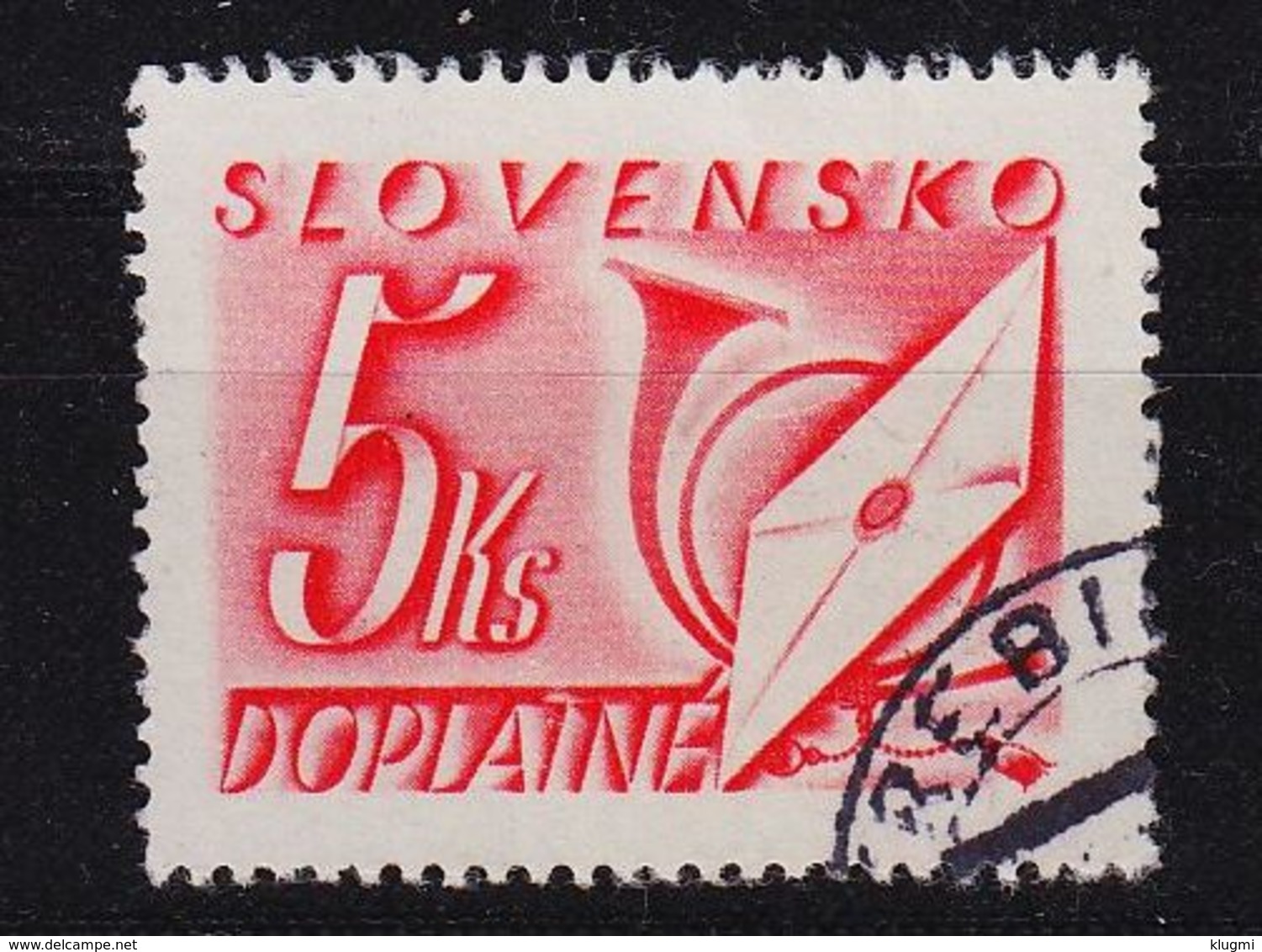 SLOWAKEI SLOVENSKO [Porto] MiNr 0037 ( O/used ) - Sonstige & Ohne Zuordnung