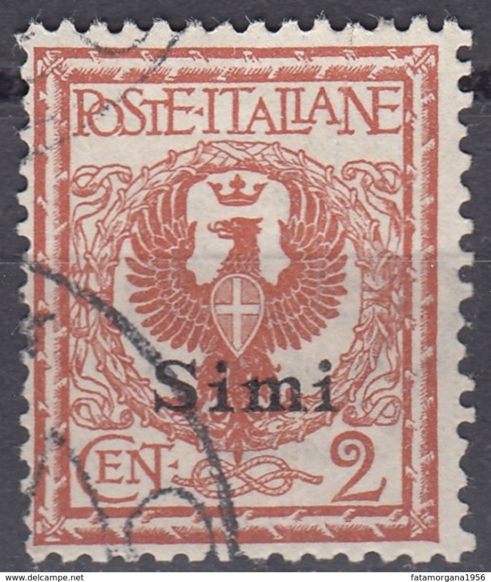 ITALIA - SIMI - 1912 - Unificato 1, Usato. - Egée (Simi)