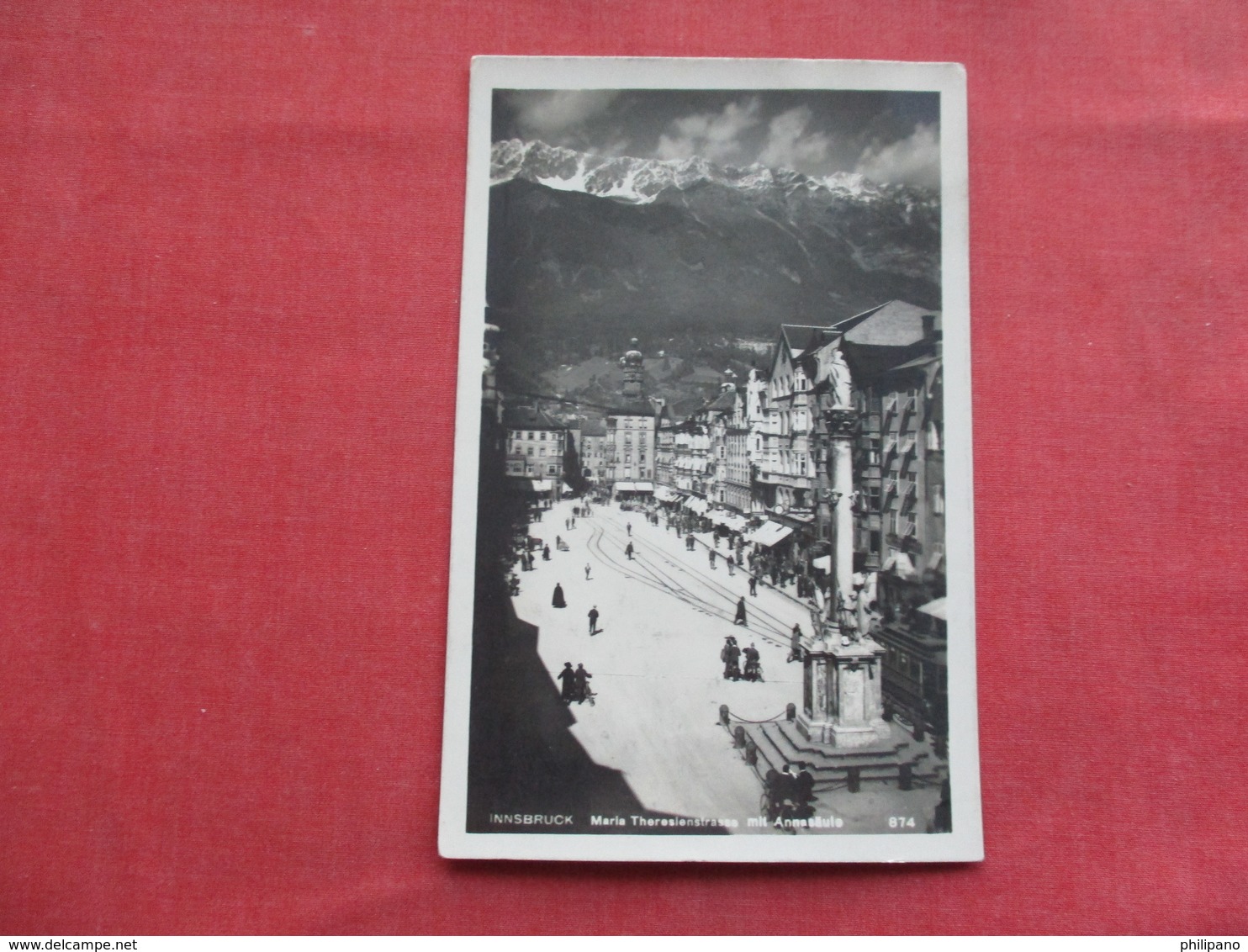 > Austria   RPPC Innsbruck     Ref 3384 - Other & Unclassified