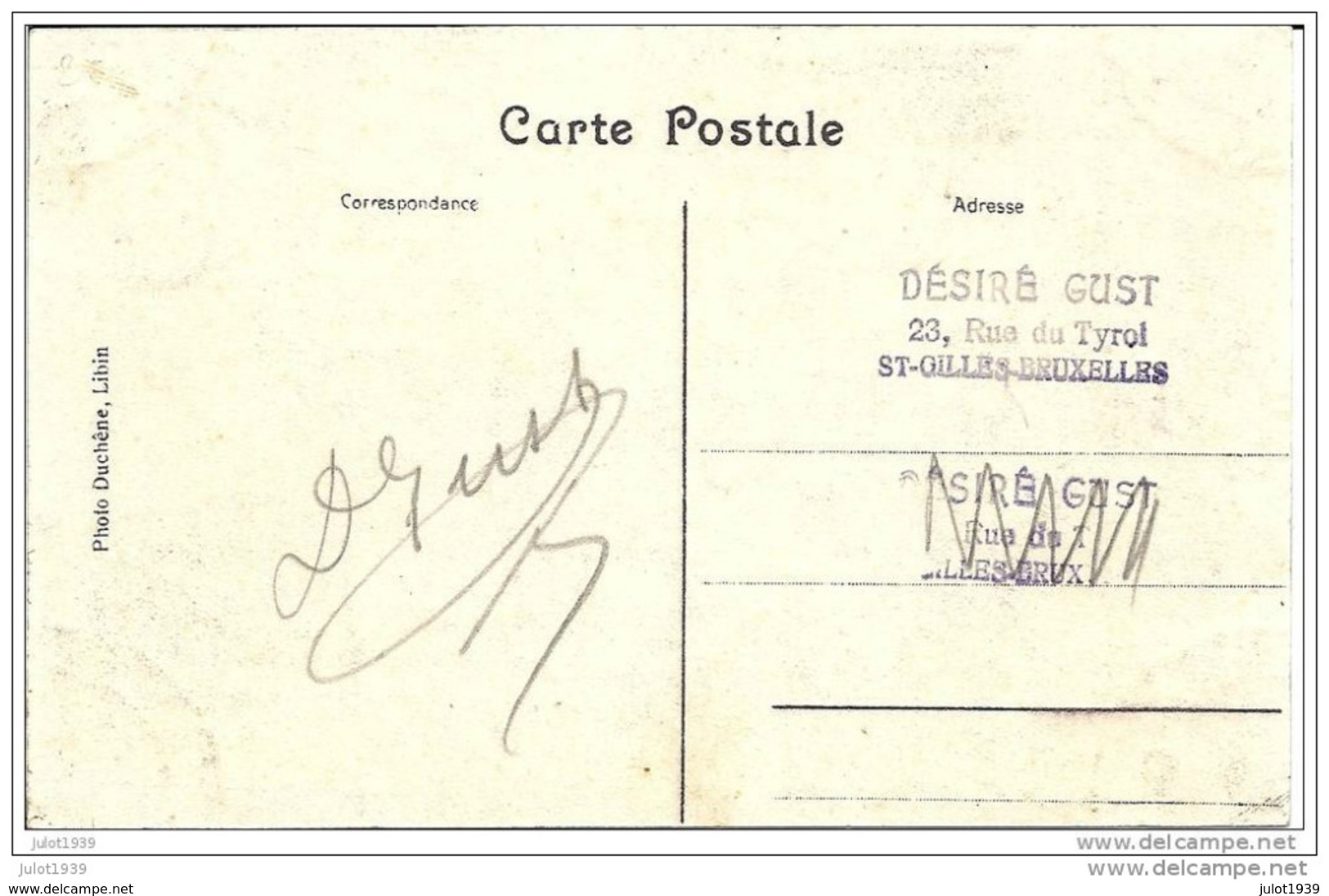 MAISSIN ..--  Route De PALISEUL . 1913 Vers ST - GILLES ( Mr Désiré GUST ) . Voir Verso . - Paliseul