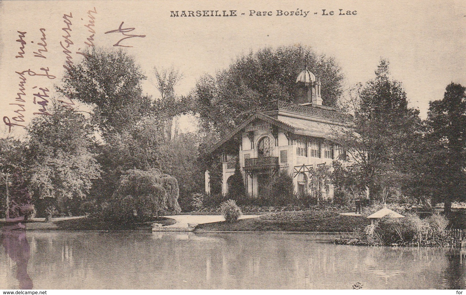 Bouches Du Rhone : MARSEILLE : Parc Borély - Le Lac - Parcs Et Jardins