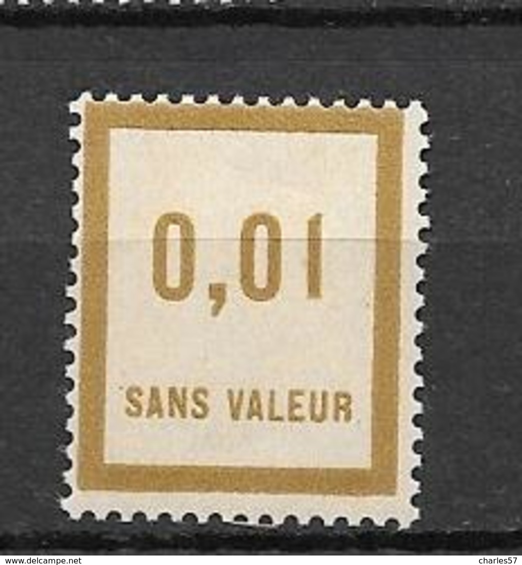 FRANCE FICTIF N°F23** Mnh Sans Charnière - Fictifs