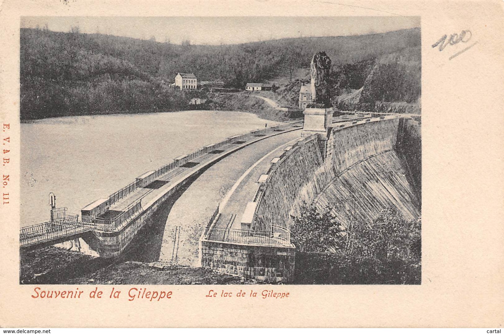 Souvenir De LA GILEPPE - Le Lac De La Gileppe - Gileppe (Barrage)