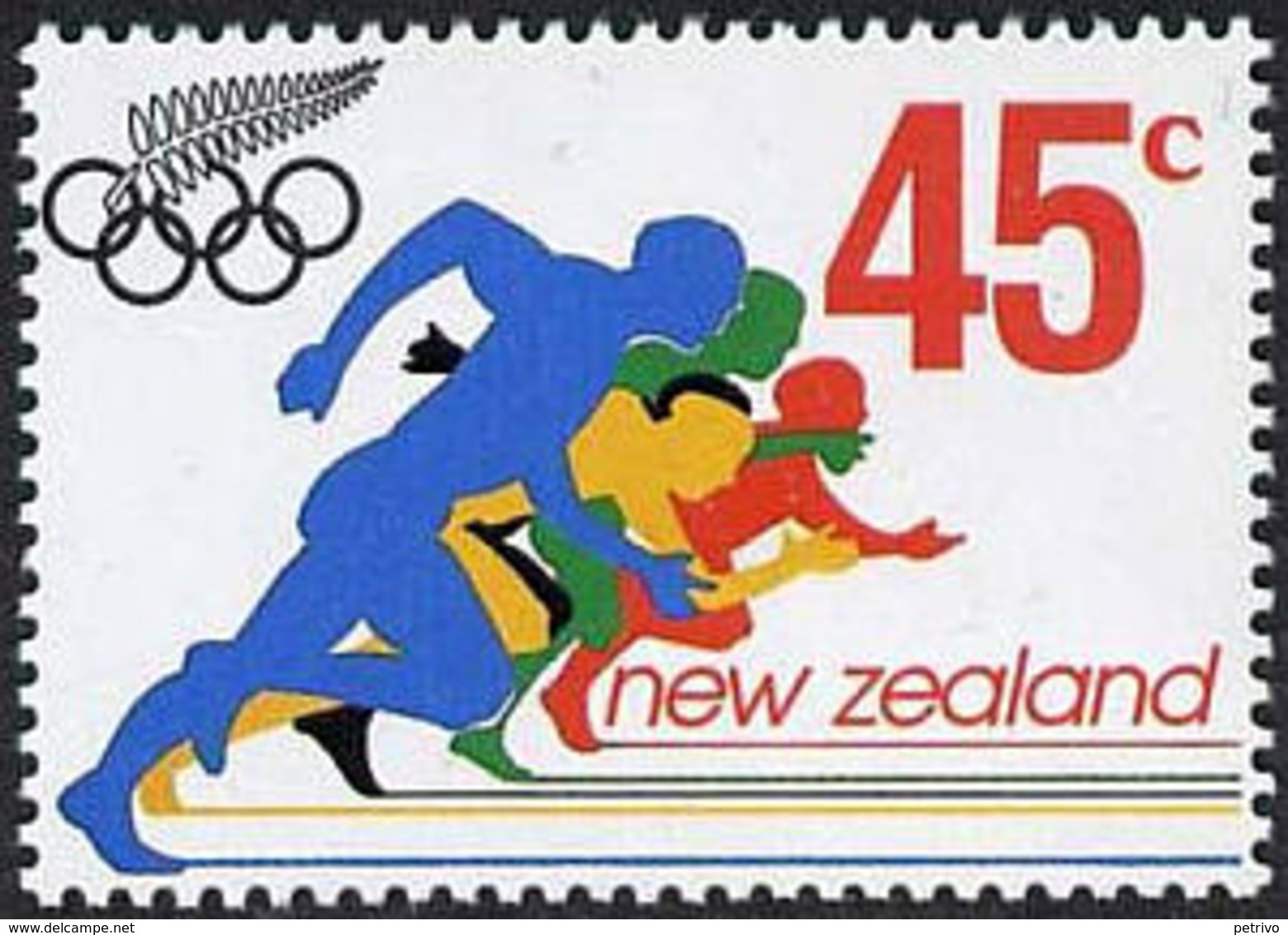 ** New Zealand - 1992 - Olympic Games 1992 - Mi. 1219 - Ete 1992: Barcelone