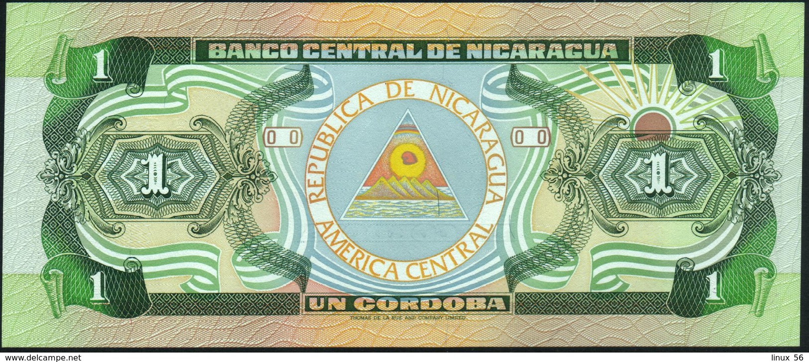 NICARAGUA - 1 Cordoba 1990 {Series A} AU-UNC P.173 - Nicaragua