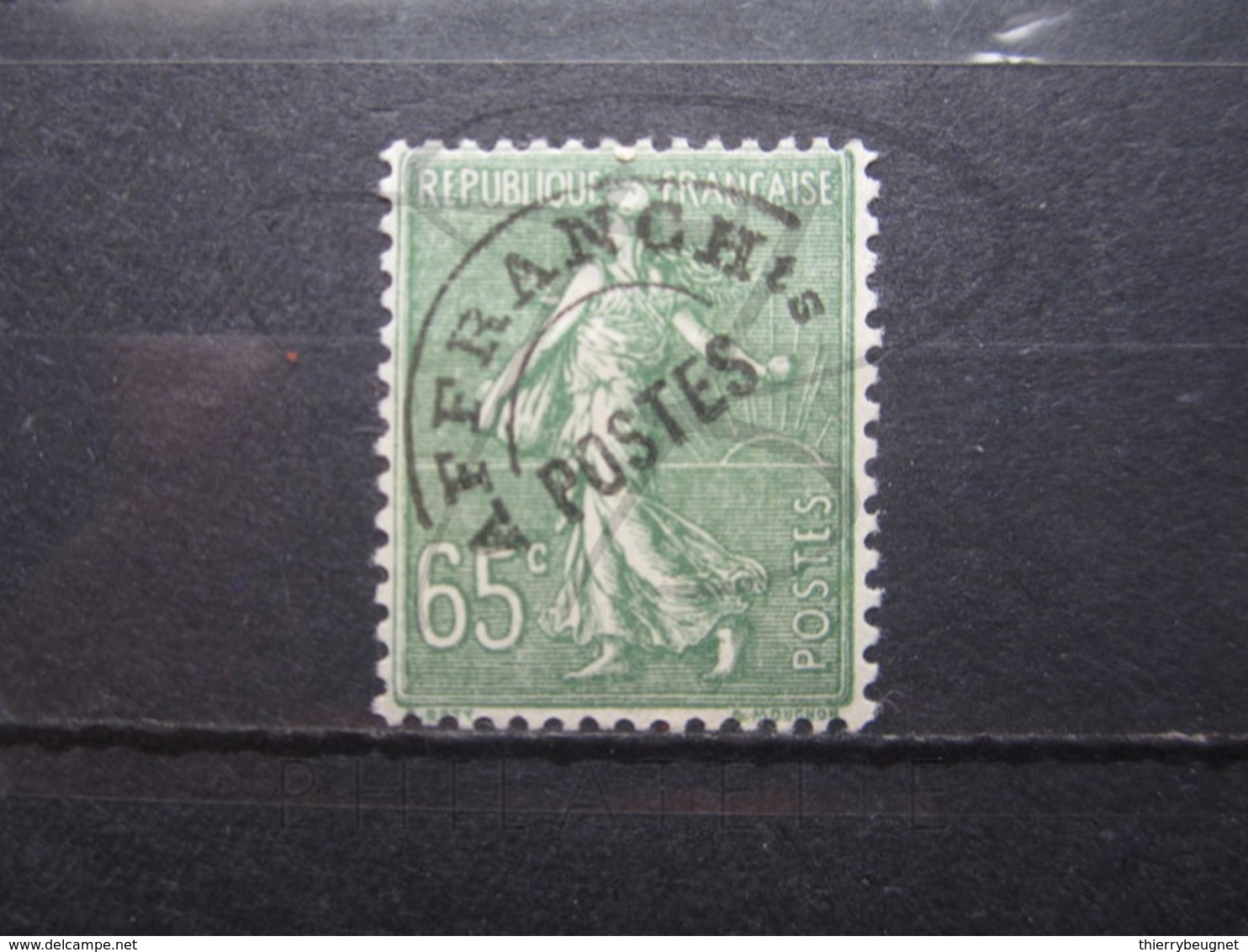 VEND BEAU TIMBRE PREOBLITERE DE FRANCE N° 49 , X !!! - 1893-1947