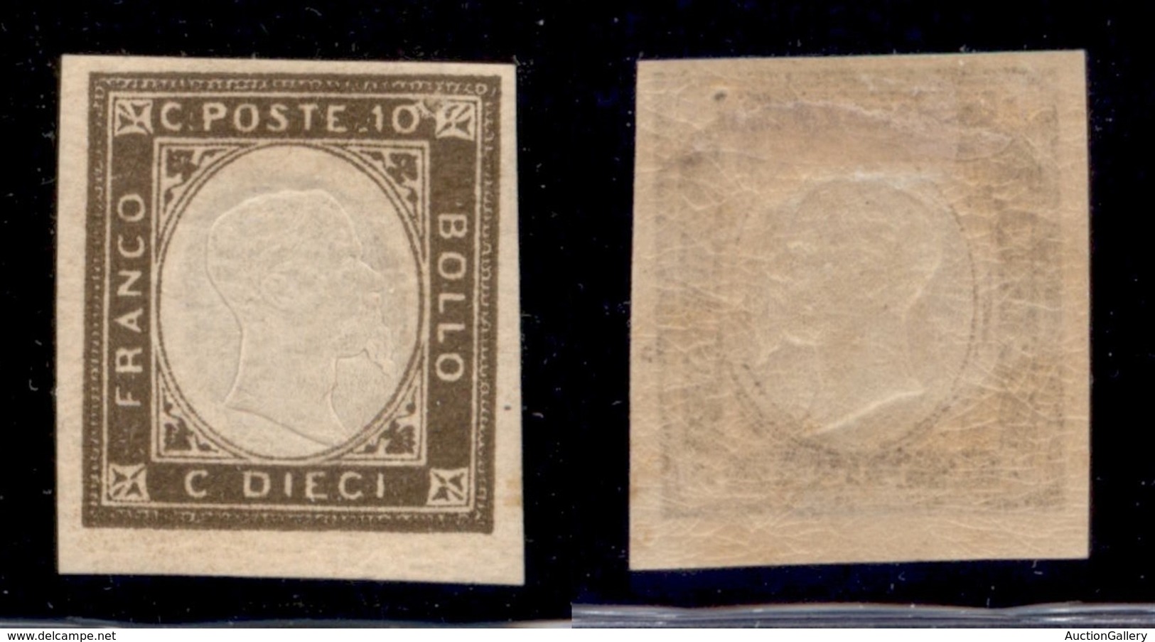 ANTICHI STATI - NAPOLI - Province Napoletane - 1861 - 10 Cent (2) - Gomma Originale (30) - Sonstige & Ohne Zuordnung