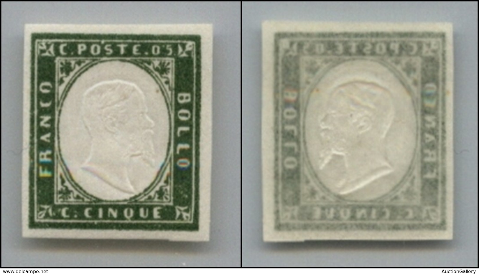 ANTICHI STATI - SARDEGNA - 1863 - 5 Cent (13 E) - Gomma Integra - Sonstige & Ohne Zuordnung