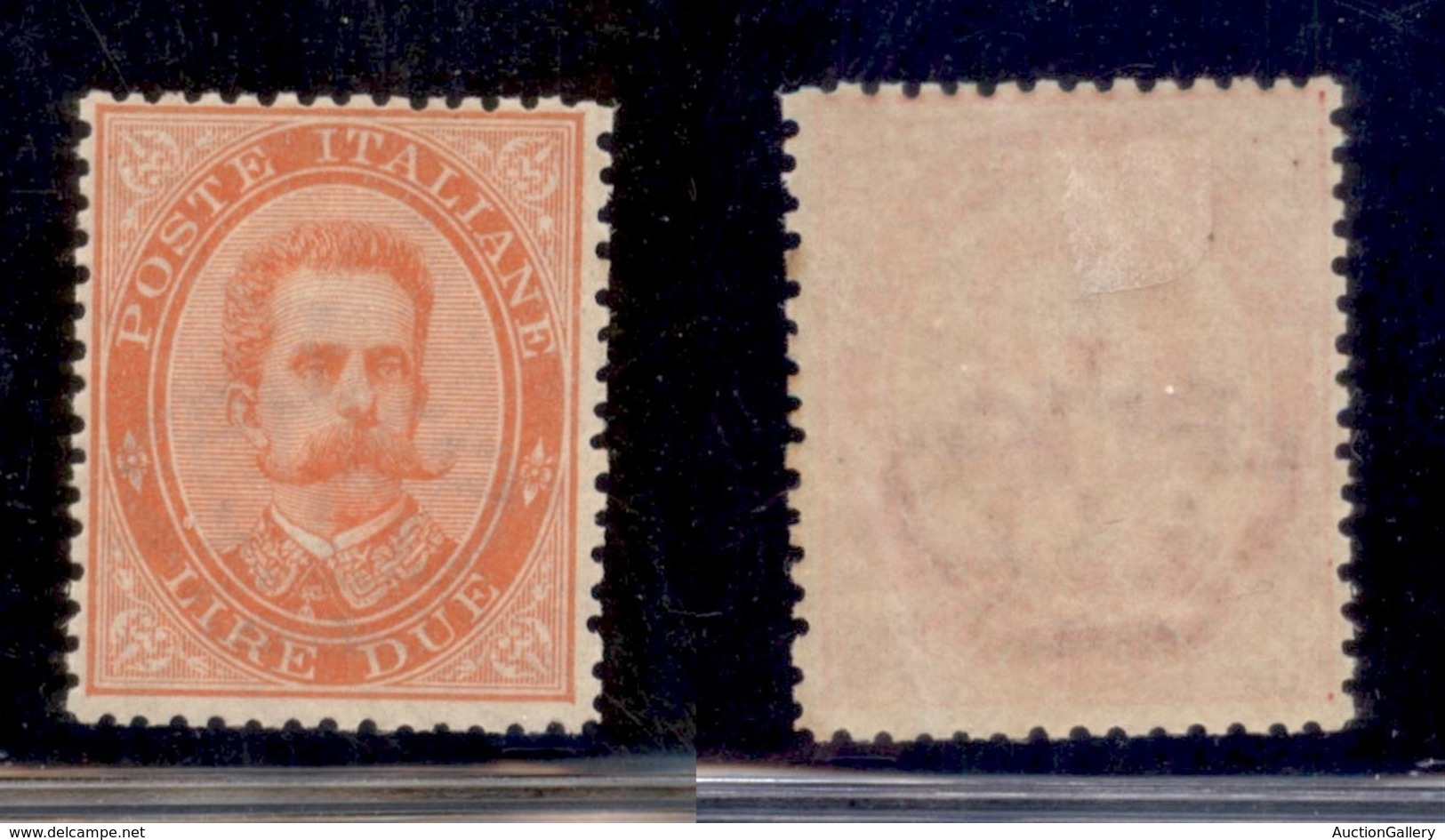 REGNO - REGNO - 1879 - 2 Lire Umberto I (43) - Gomma Originale (60) - Andere & Zonder Classificatie