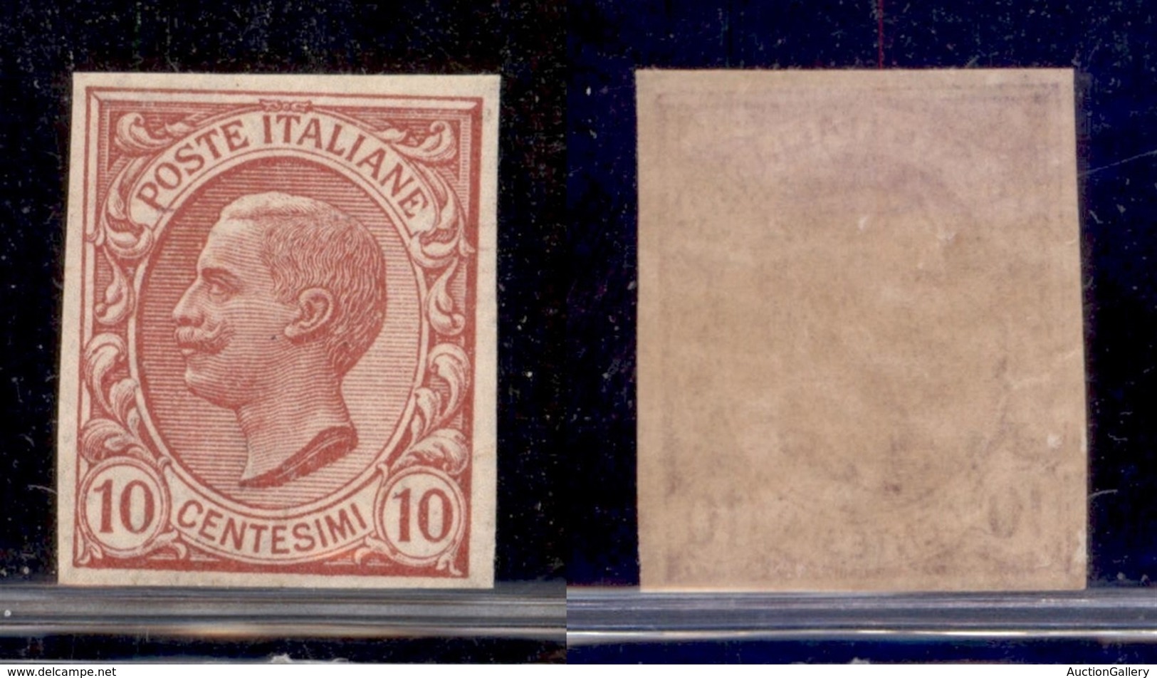 REGNO - REGNO - 1906 - 10 Cent Leoni (82e) - Non Dentellato - Gomma Integra (75) - Other & Unclassified