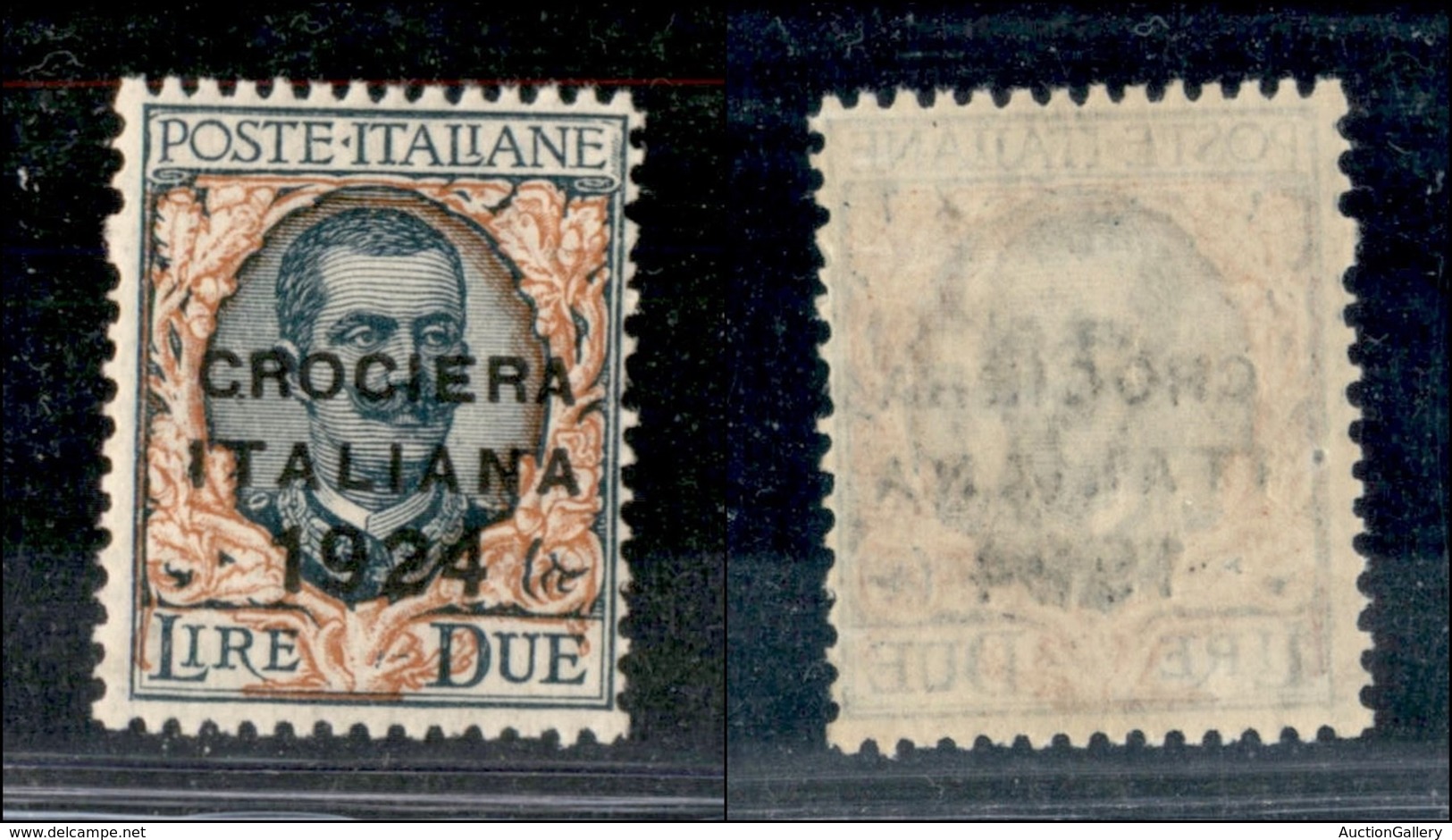 REGNO - REGNO - 1924 - 2 Lire Crociera (168) - Gomma Integra (115) - Sonstige & Ohne Zuordnung