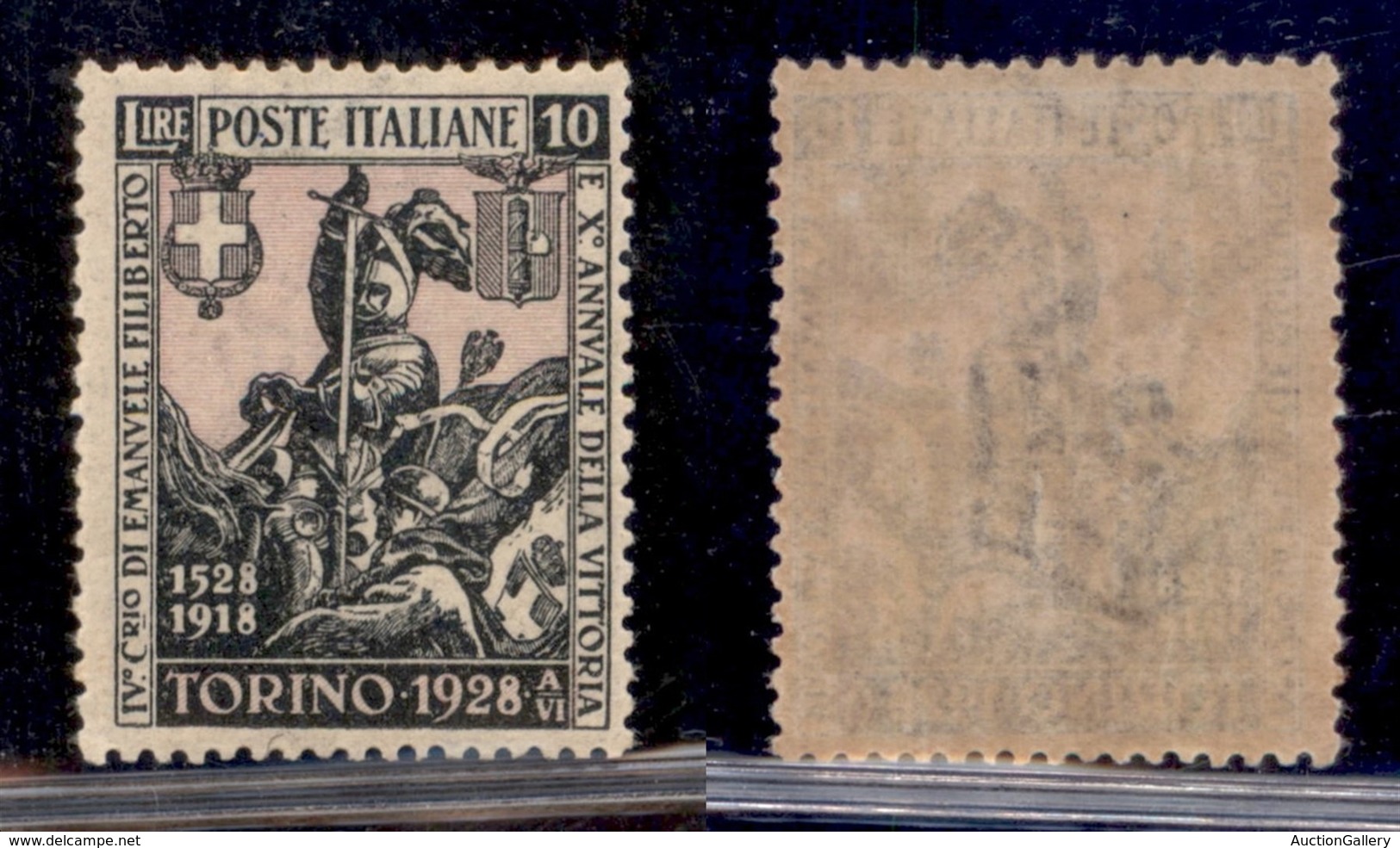 REGNO - REGNO - 1928 - 10 Lire Emanuele Filiberto (237) - Gomma Integra (112.5) - Other & Unclassified