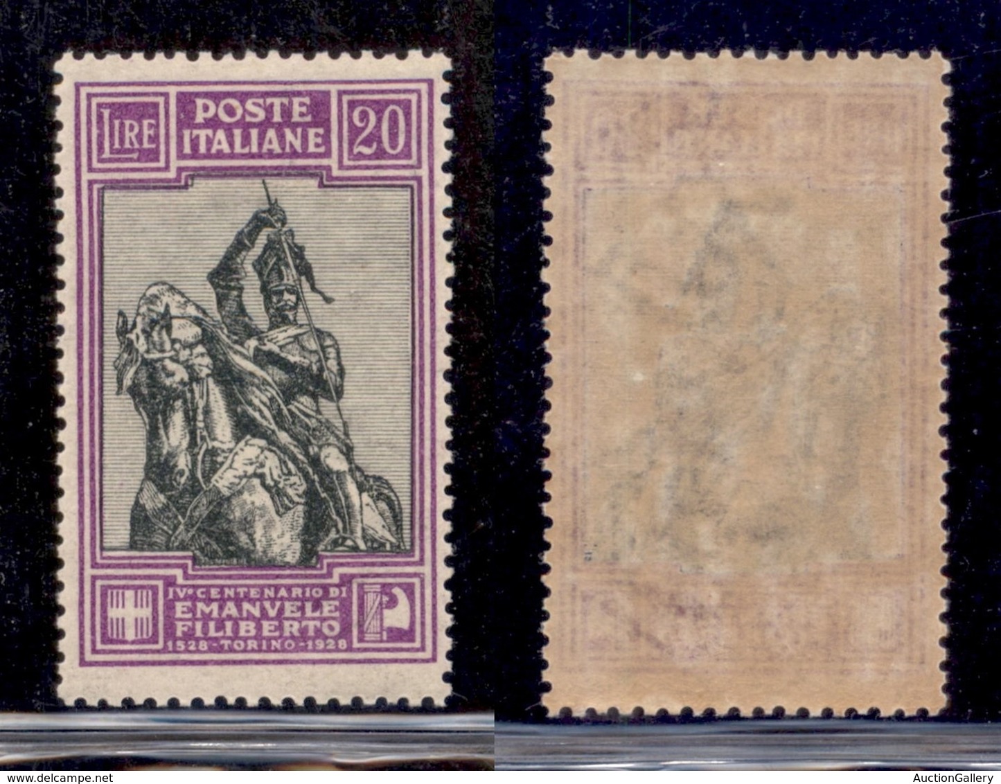 REGNO - REGNO - 1928 - 20 Lire Emanuele Filiberto (238) - Gomma Originale (80) - Other & Unclassified