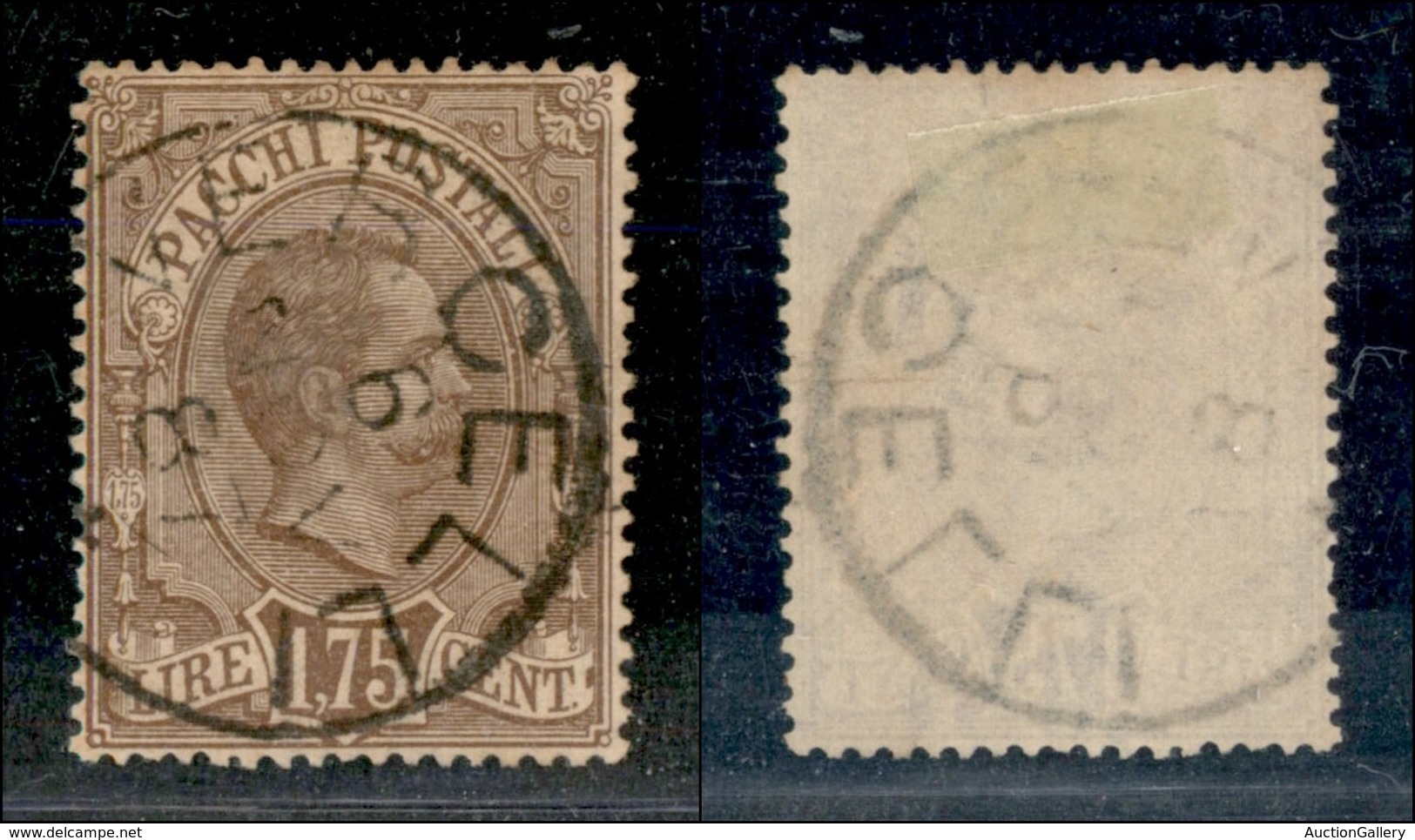 REGNO - REGNO - 1884 - 1.75 Lire Pacchi Postali (6) - Usato (150) - Andere & Zonder Classificatie