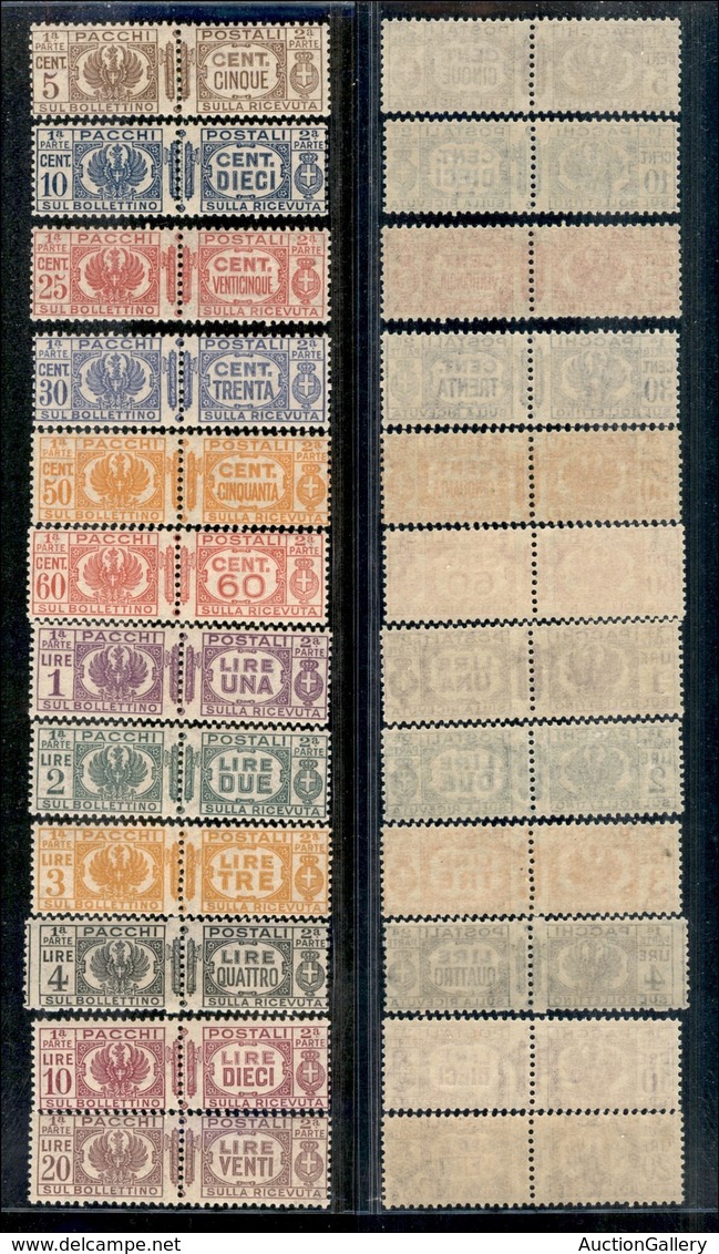 REGNO - REGNO - 1927/1932 - Pacchi Postali (24/35) - Serie Completa - Gomma Integra (40) - Altri & Non Classificati