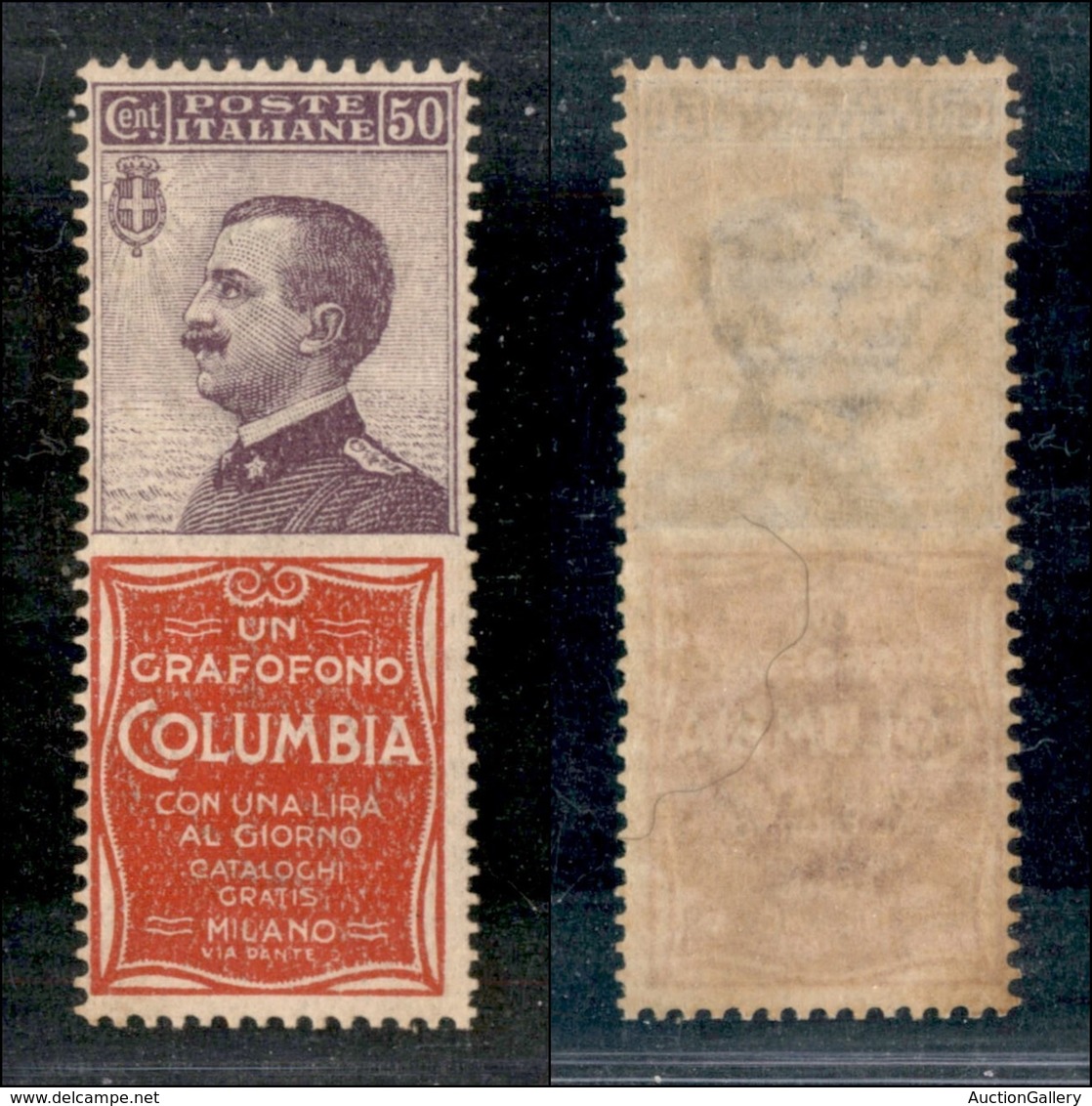 REGNO - REGNO - 1924 - 50 Cent Columbia (11) - Gomma Integra (100) - Andere & Zonder Classificatie