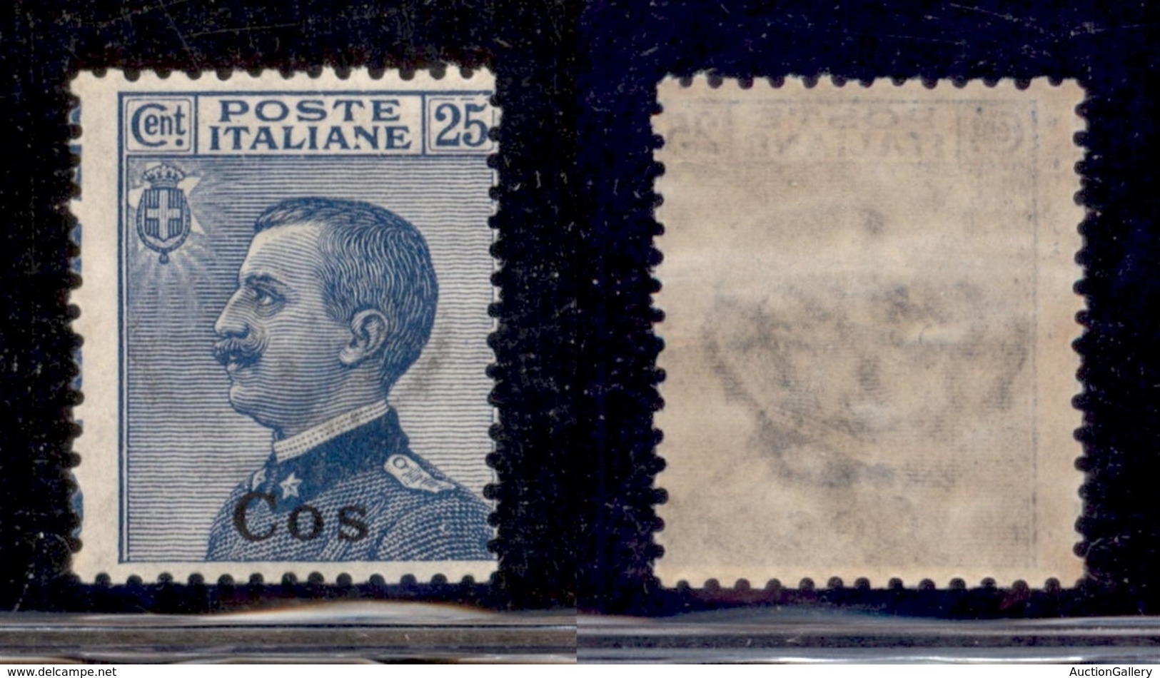 COLONIE - EGEO - Coo - 1912 - 25 Cent Michetti (5) - Gomma Integra (150) - Sonstige & Ohne Zuordnung