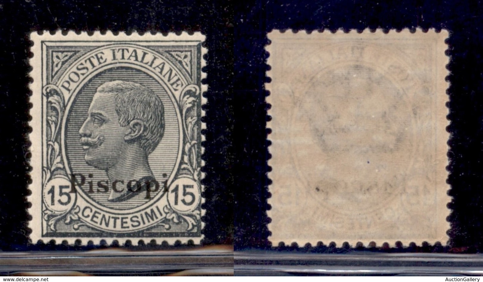 COLONIE - EGEO - Piscopi - 1921/1922 - 15 Cent Leoni (10) - Gomma Integra (65) - Sonstige & Ohne Zuordnung