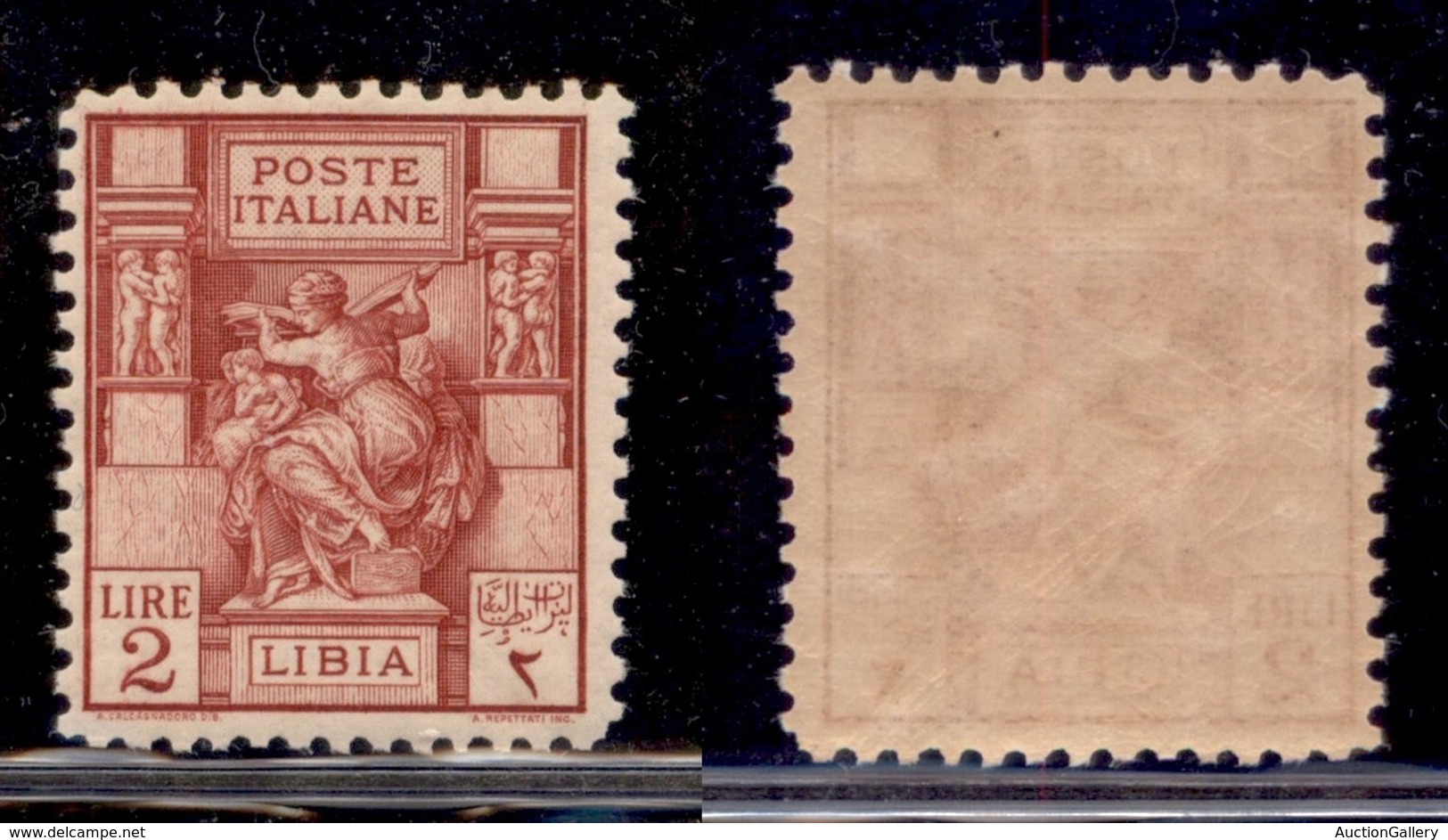 COLONIE - LIBIA - 1929 - 2 Lire Sibilla (57) - Gomma Integra (65) - Other & Unclassified