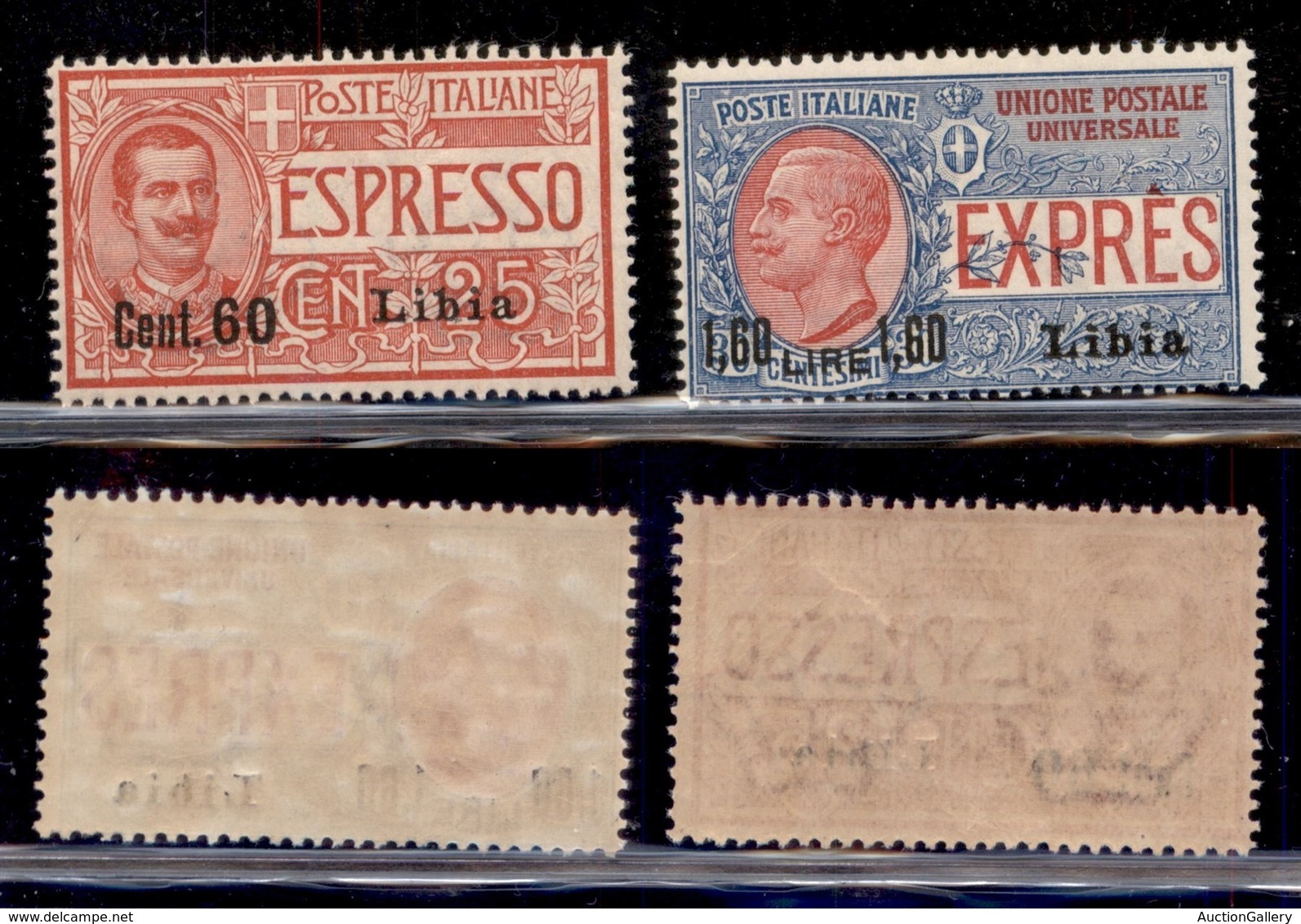 COLONIE - LIBIA - 1922 - Espressi (5/6) - Serie Completa - Gomma Integra (100) - Andere & Zonder Classificatie