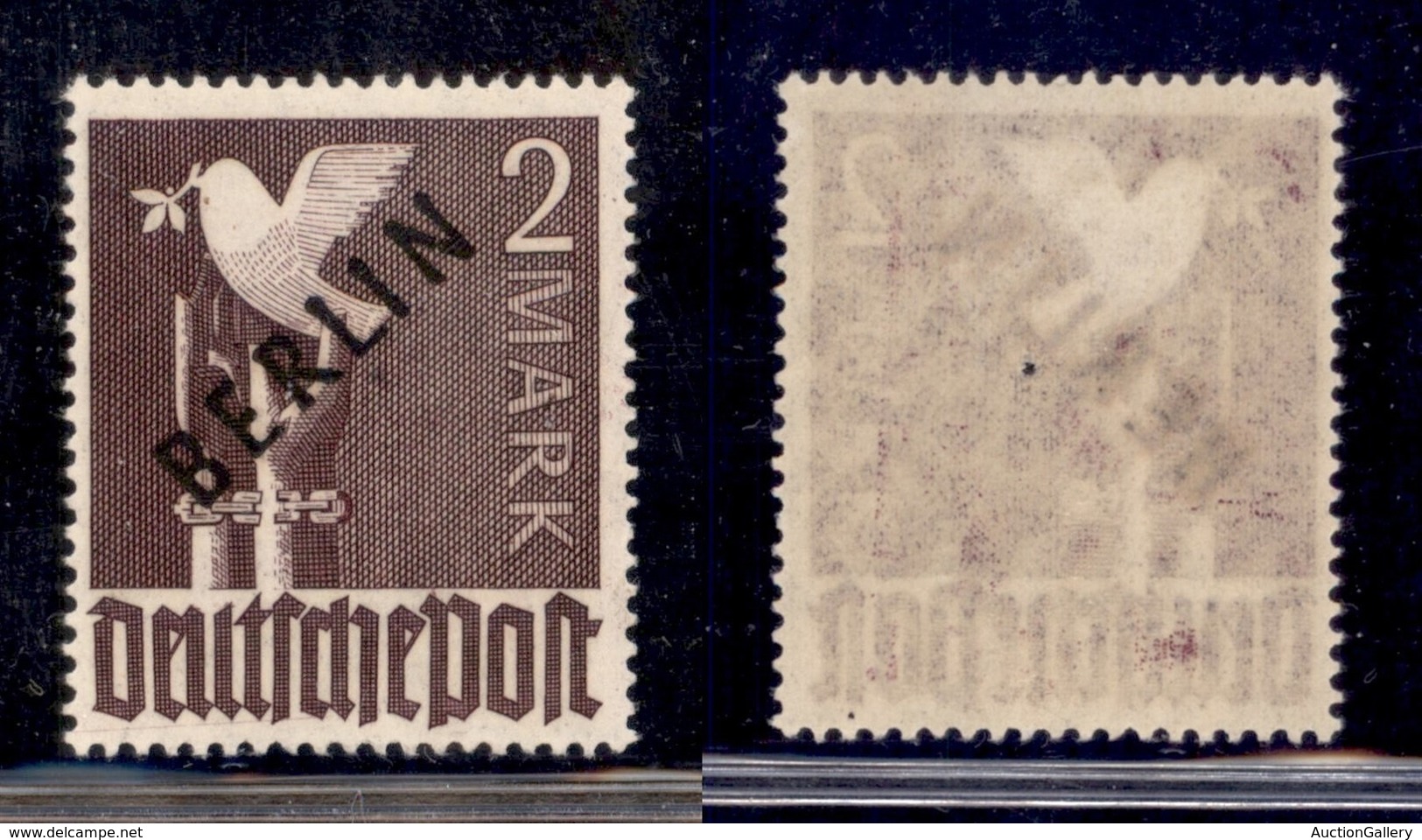 ESTERO - GERMANIA-BERLINO - 1948 - 2 Mark (18) - Gomma Integra - Other & Unclassified