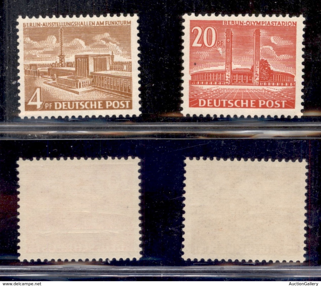 ESTERO - GERMANIA-BERLINO - 1953 - Monumenti II (112/113) - Serie Completa - Gomma Integra - Other & Unclassified