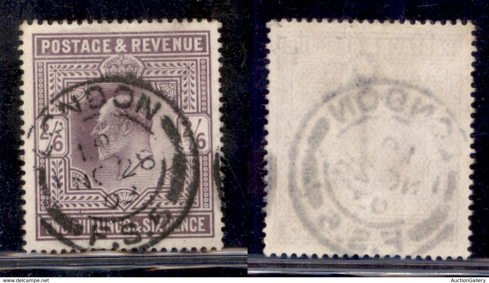 ESTERO - GRAN BRETAGNA - 1902 - 2/6 Shilling Re Edoardo VII (115a) - Usato (90) - Sonstige & Ohne Zuordnung