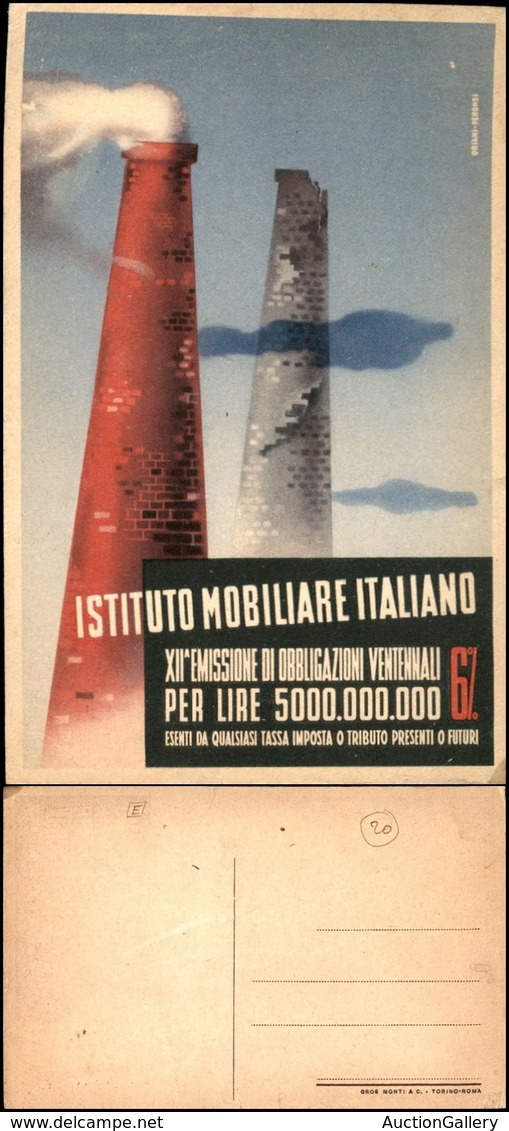 CARTOLINE - PUBBLICITARIE - Istituto Mobiliare Italiano - Nuova FP - Sonstige & Ohne Zuordnung