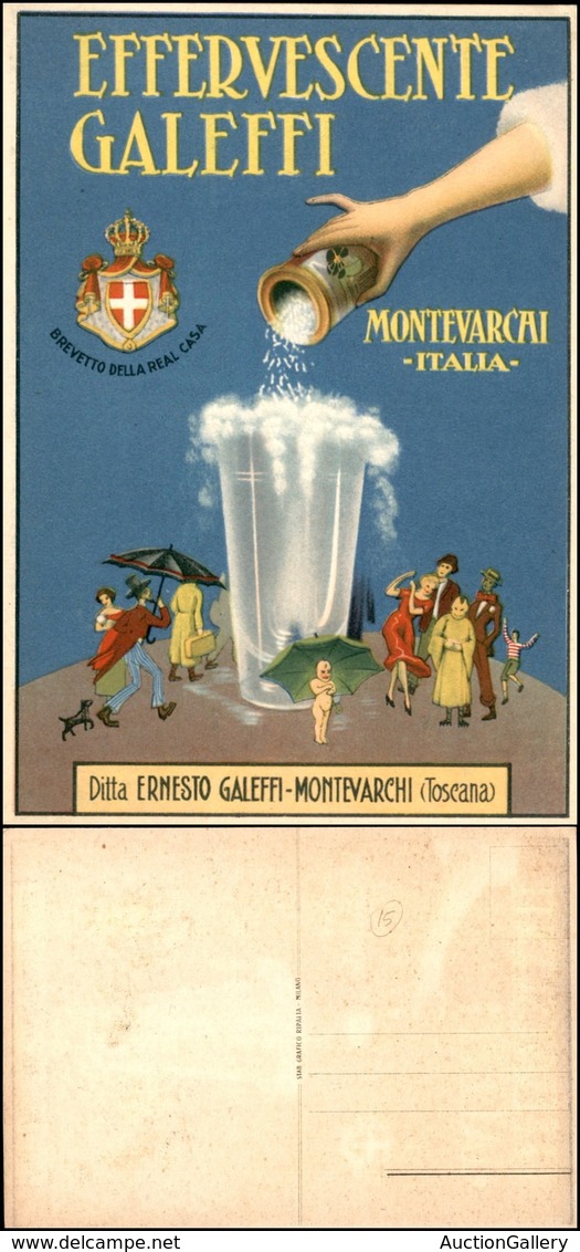 CARTOLINE - PUBBLICITARIE - Effervescente Galeffi Montevarchi - Nuova FG - Andere & Zonder Classificatie