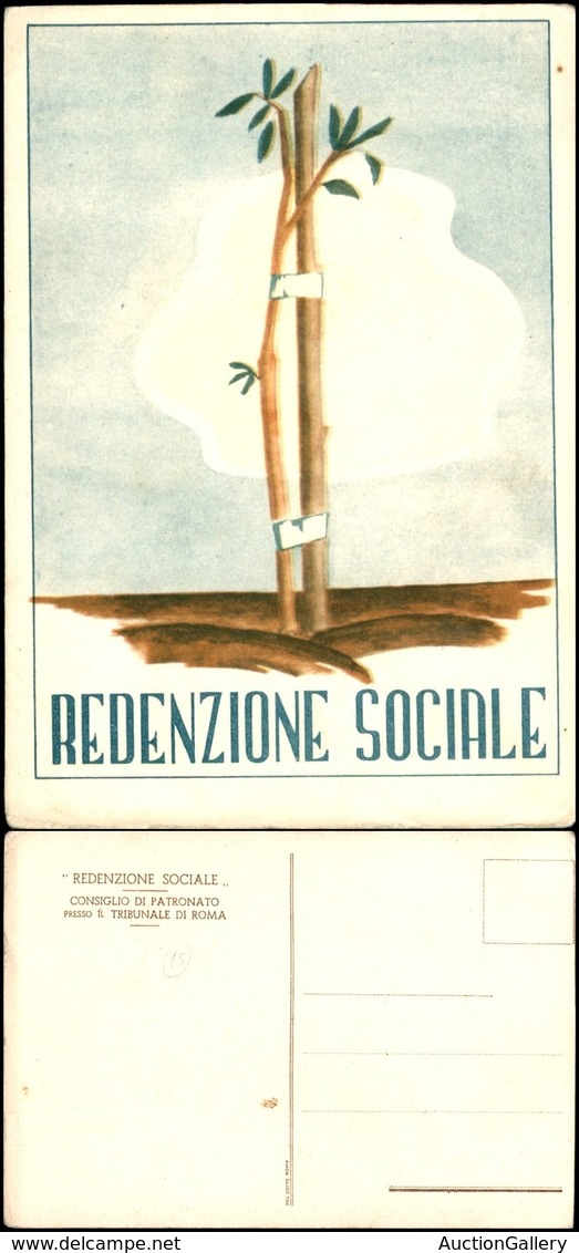 CARTOLINE - COMMEMORATIVE - Redenzione Sociale Nuova - FG - Altri & Non Classificati