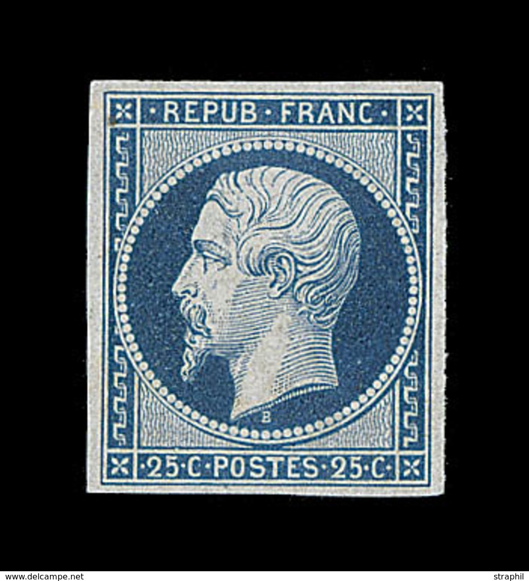 (*) EMISSION PRESIDENCE - (*) - Mau N°10d - Bleu S/verdâtre - TB - 1852 Louis-Napoleon