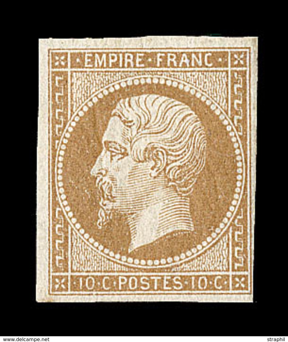 * NAPOLEON NON DENTELE - * - N°13B - Très Bon - Type II - TF - TB - 1853-1860 Napoleon III