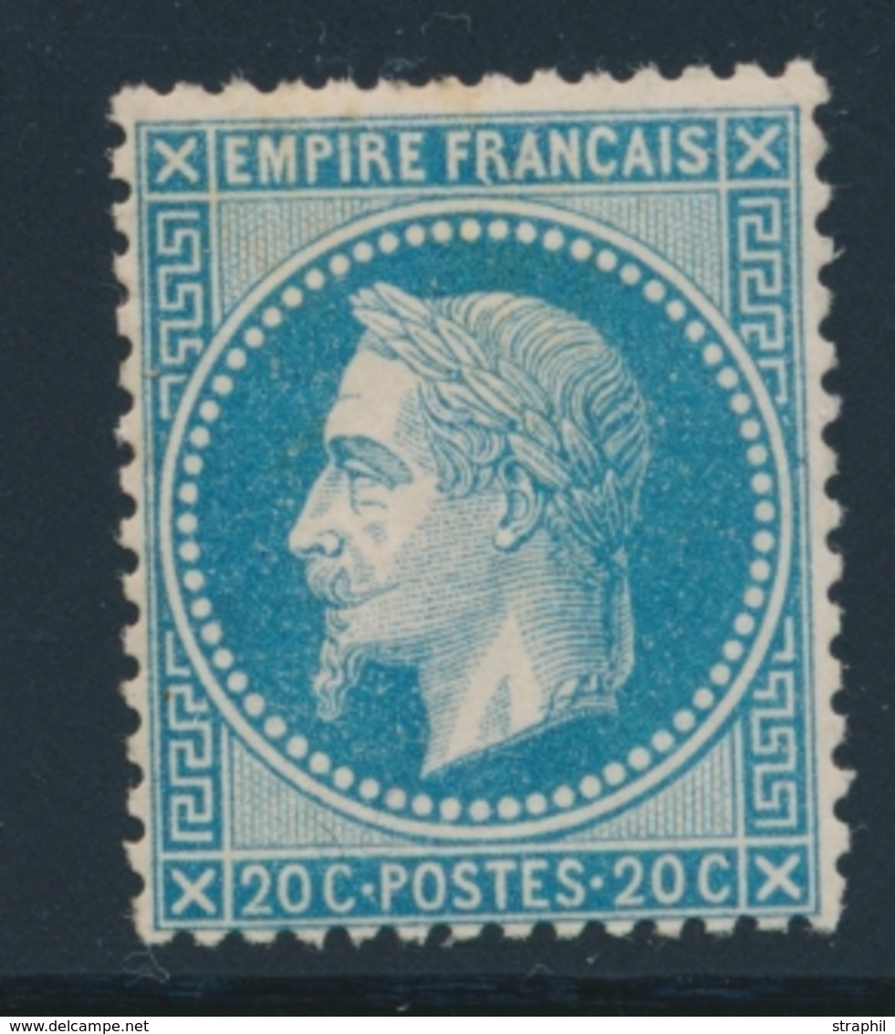 * NAPOLEON LAURE - * - N°29B - 20c Bleu - TB - 1863-1870 Napoleon III With Laurels