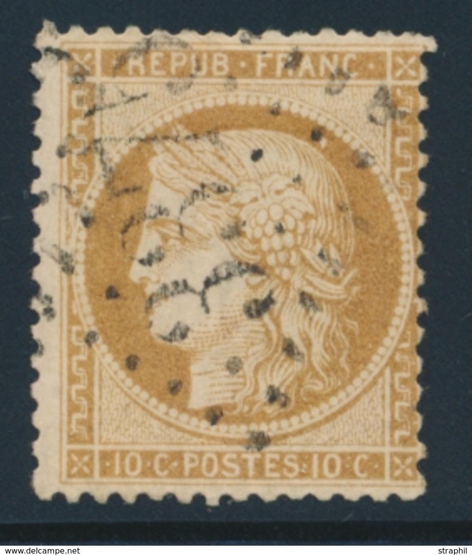 O SIEGE DE PARIS (1870) - O - N°36 - 10c Bistre - Obl. GC 3375 - TB - 1870 Belagerung Von Paris