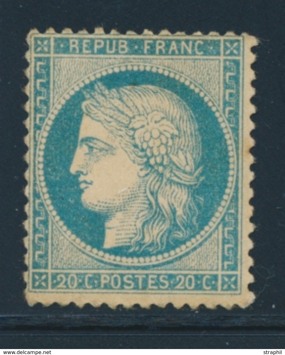 * SIEGE DE PARIS (1870) - * - N°37 - 20c Bleu - TB - 1870 Belagerung Von Paris