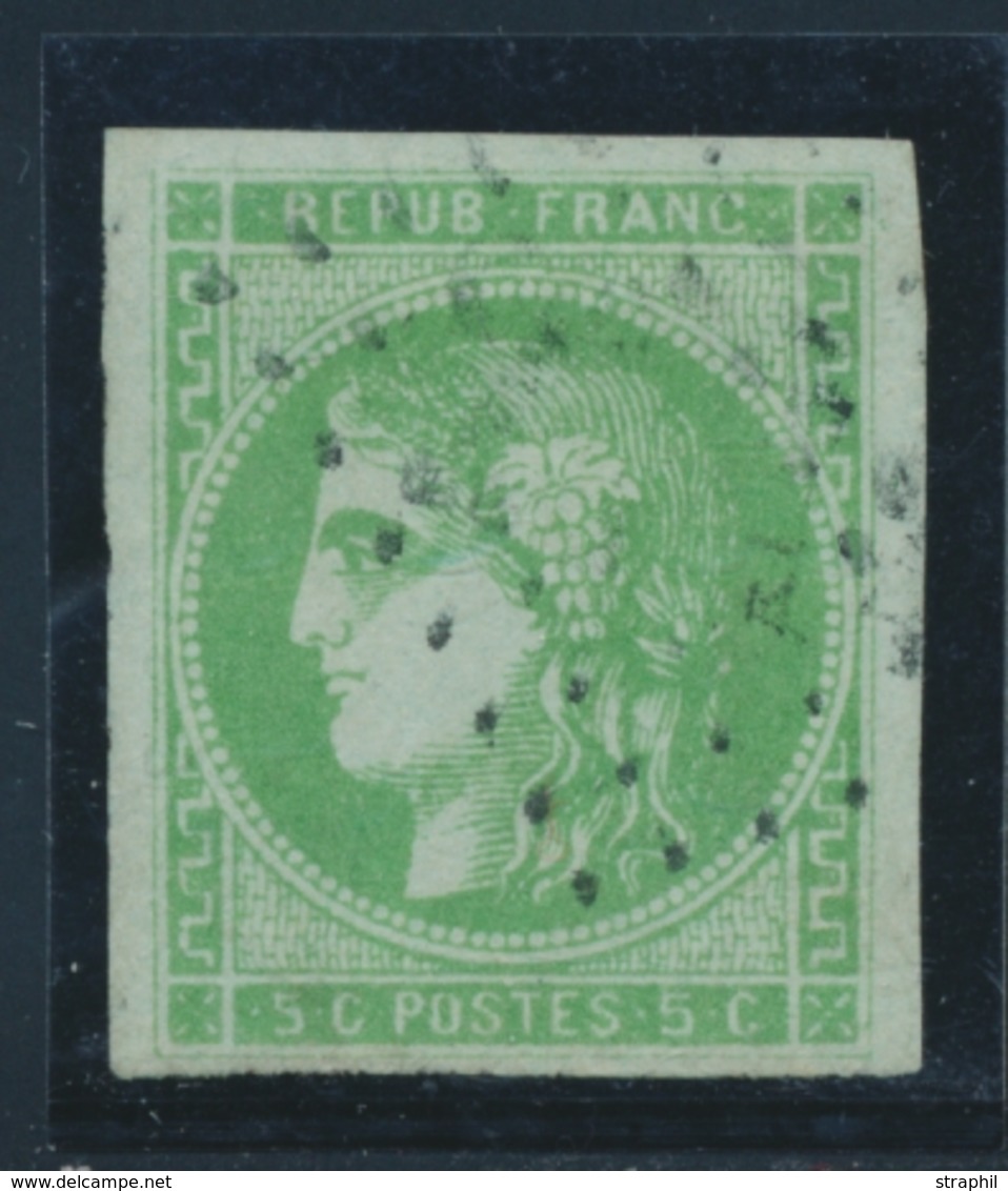 O EMISSION DE BORDEAUX - O - N°42B - Belles Marges - TB - 1870 Bordeaux Printing